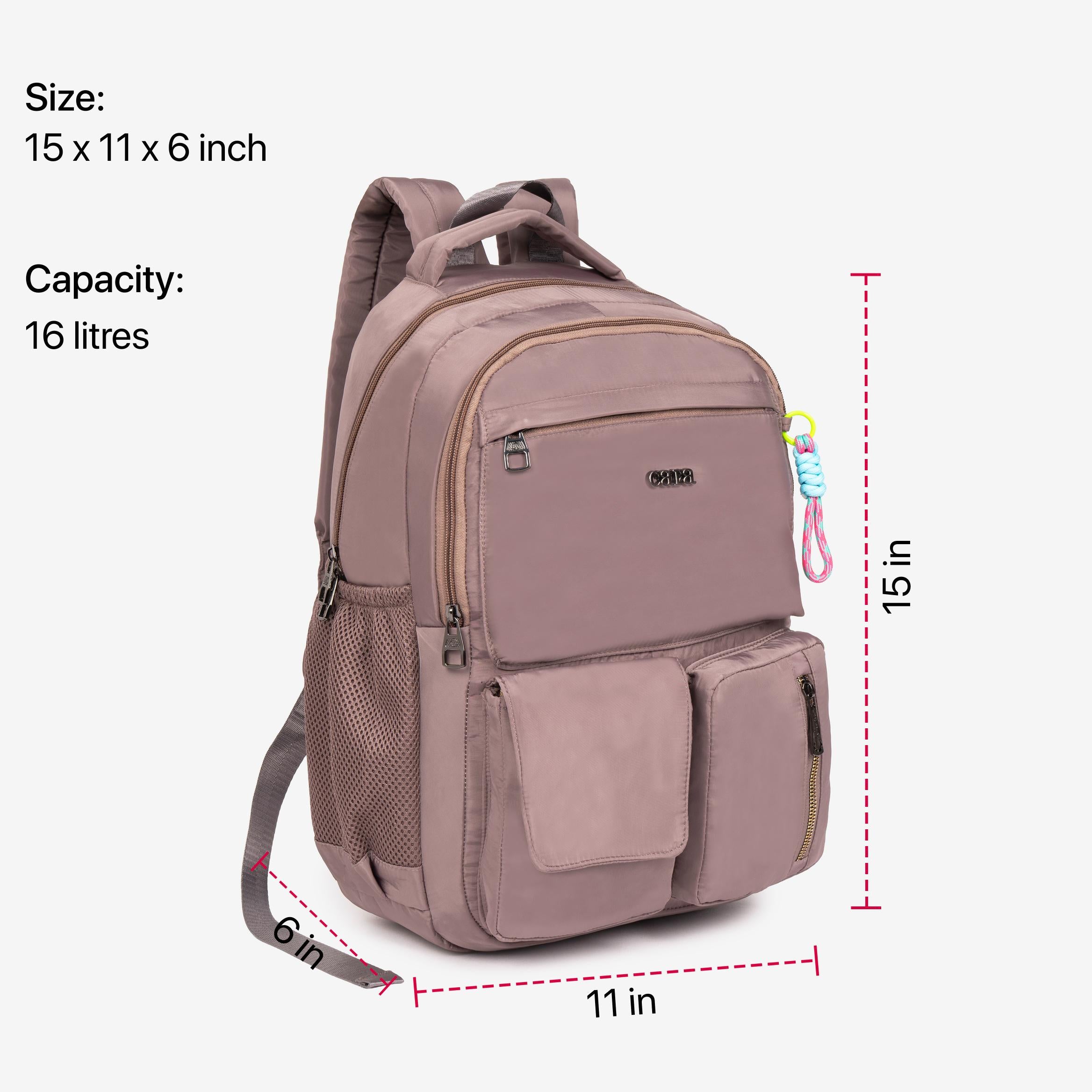 Minimalist Grid Backpack
