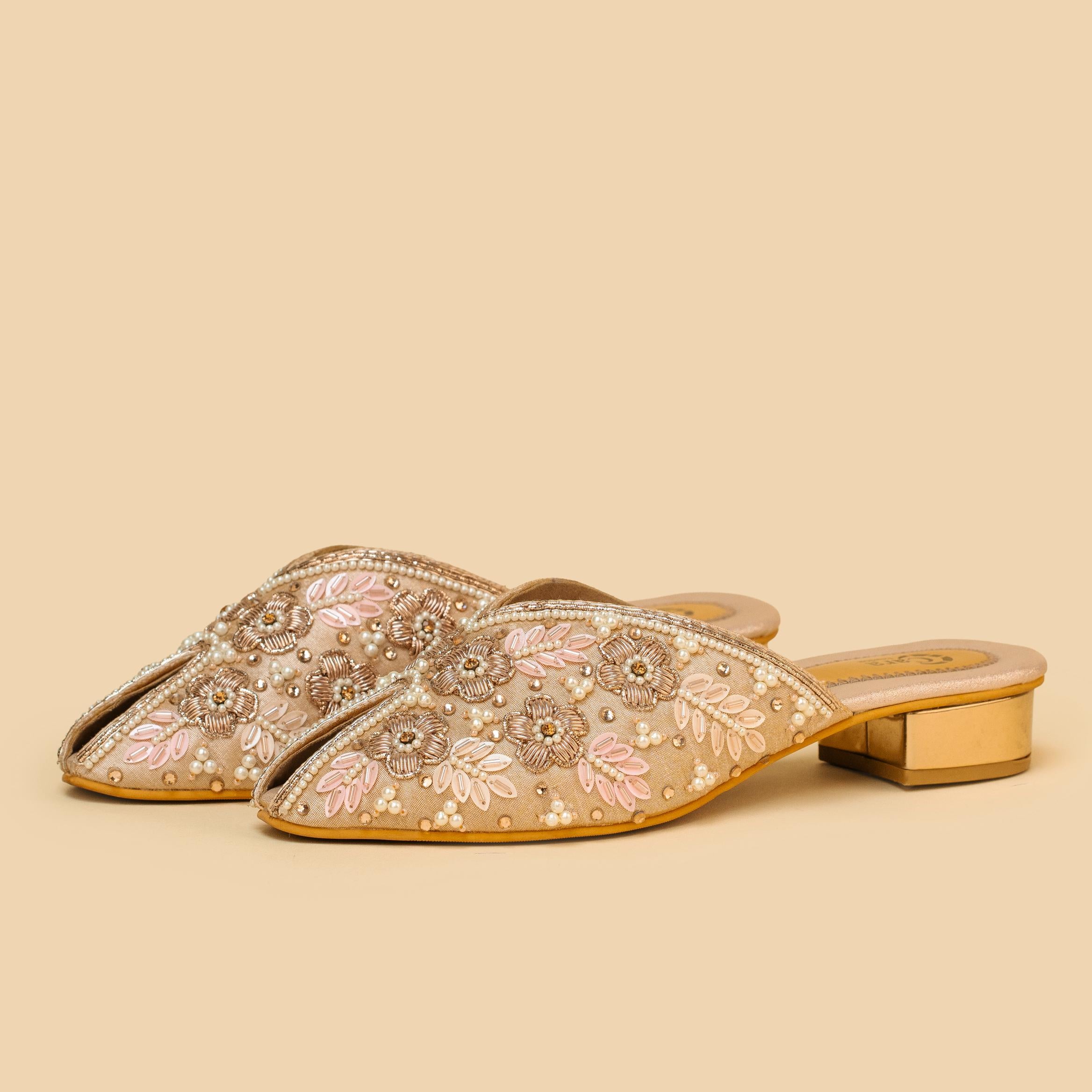 Floral Heaven Mules
