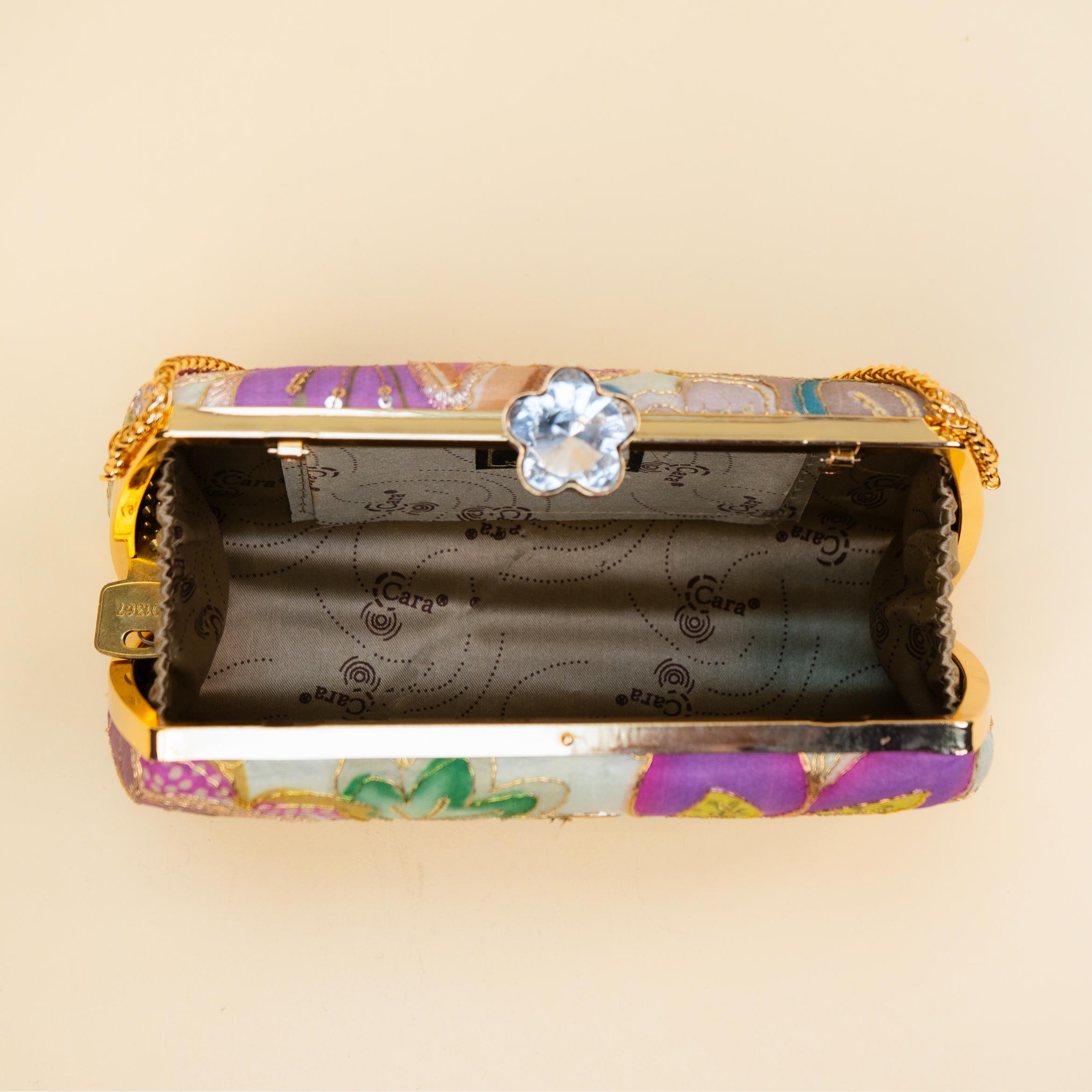 Sequin Thread Clutch