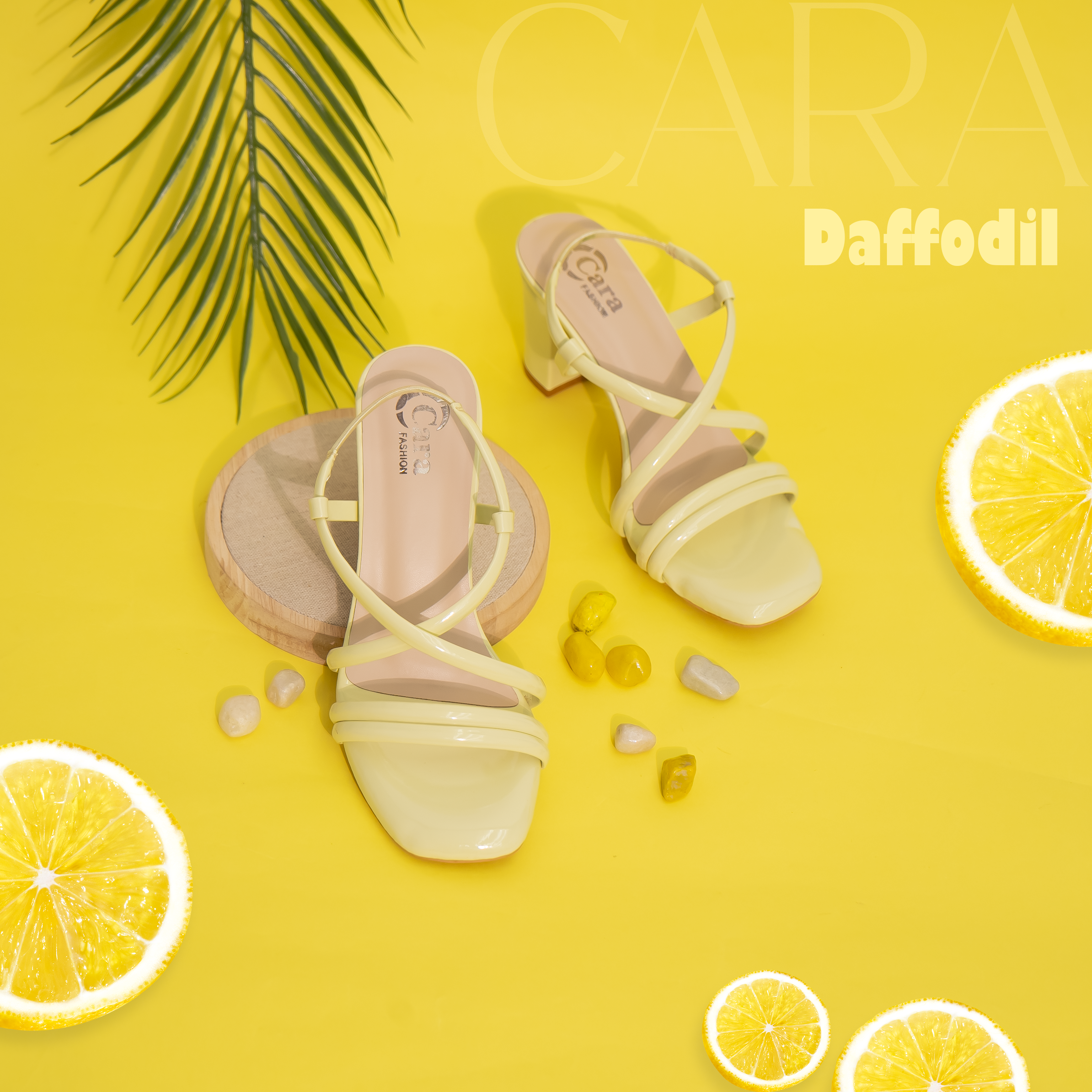 Daffodil Yellow cool heels for her