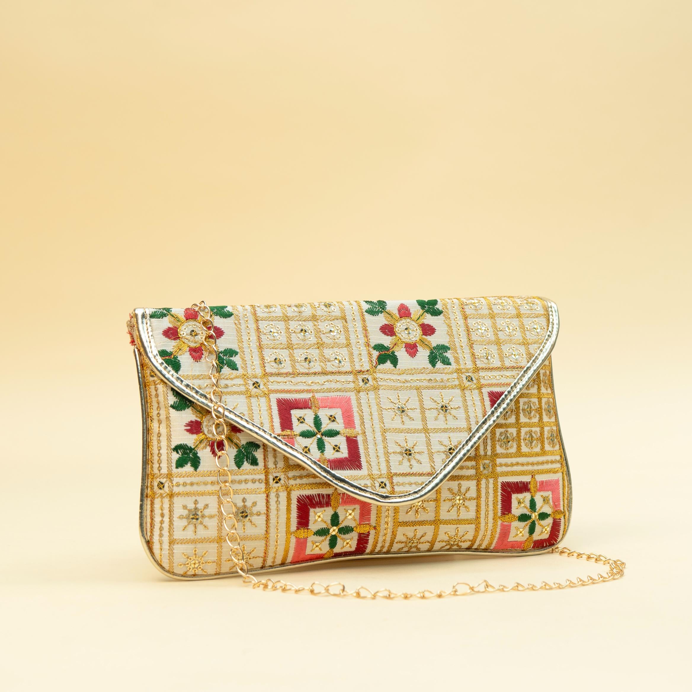 Heirloom Stitch Clutch