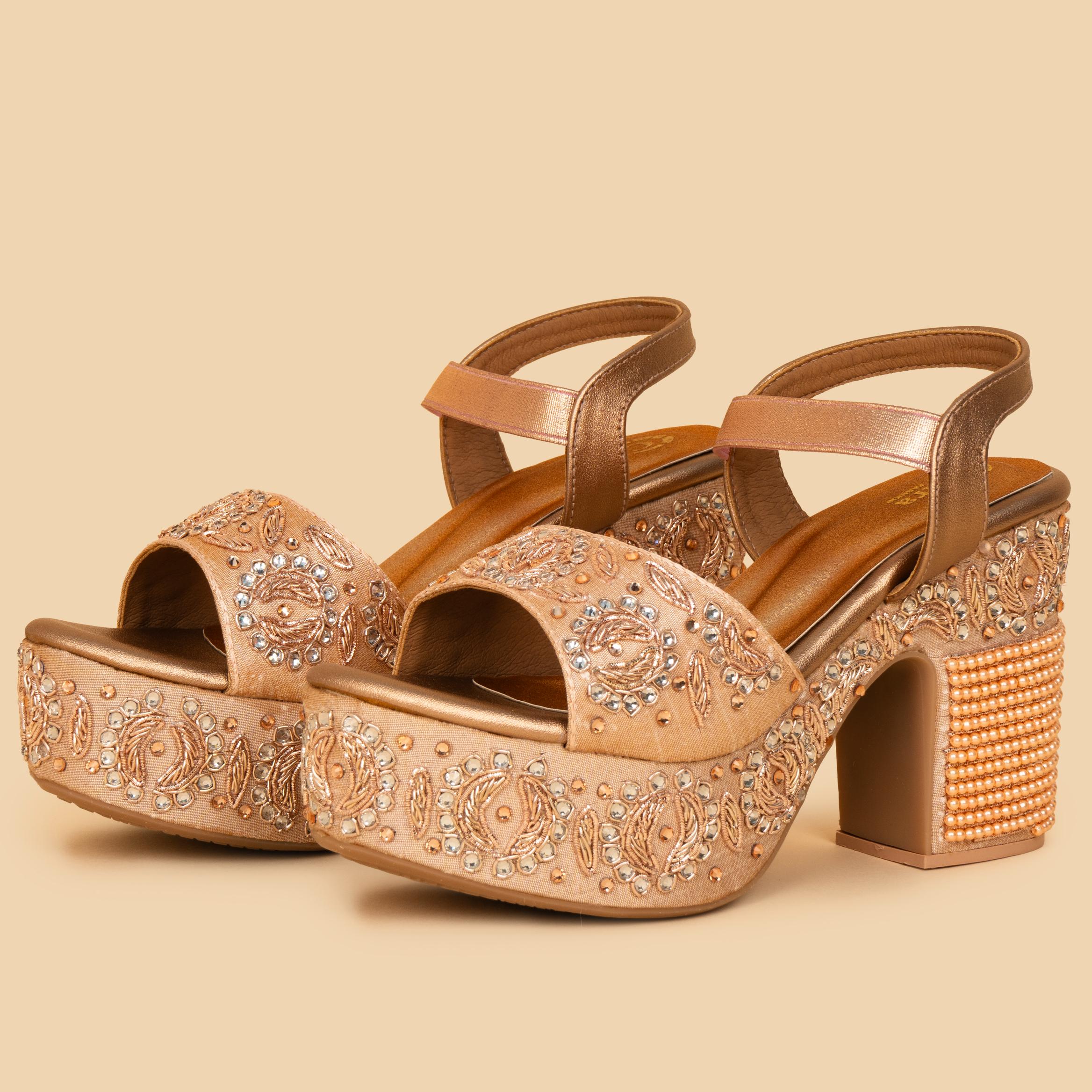 Bead Laden Heels