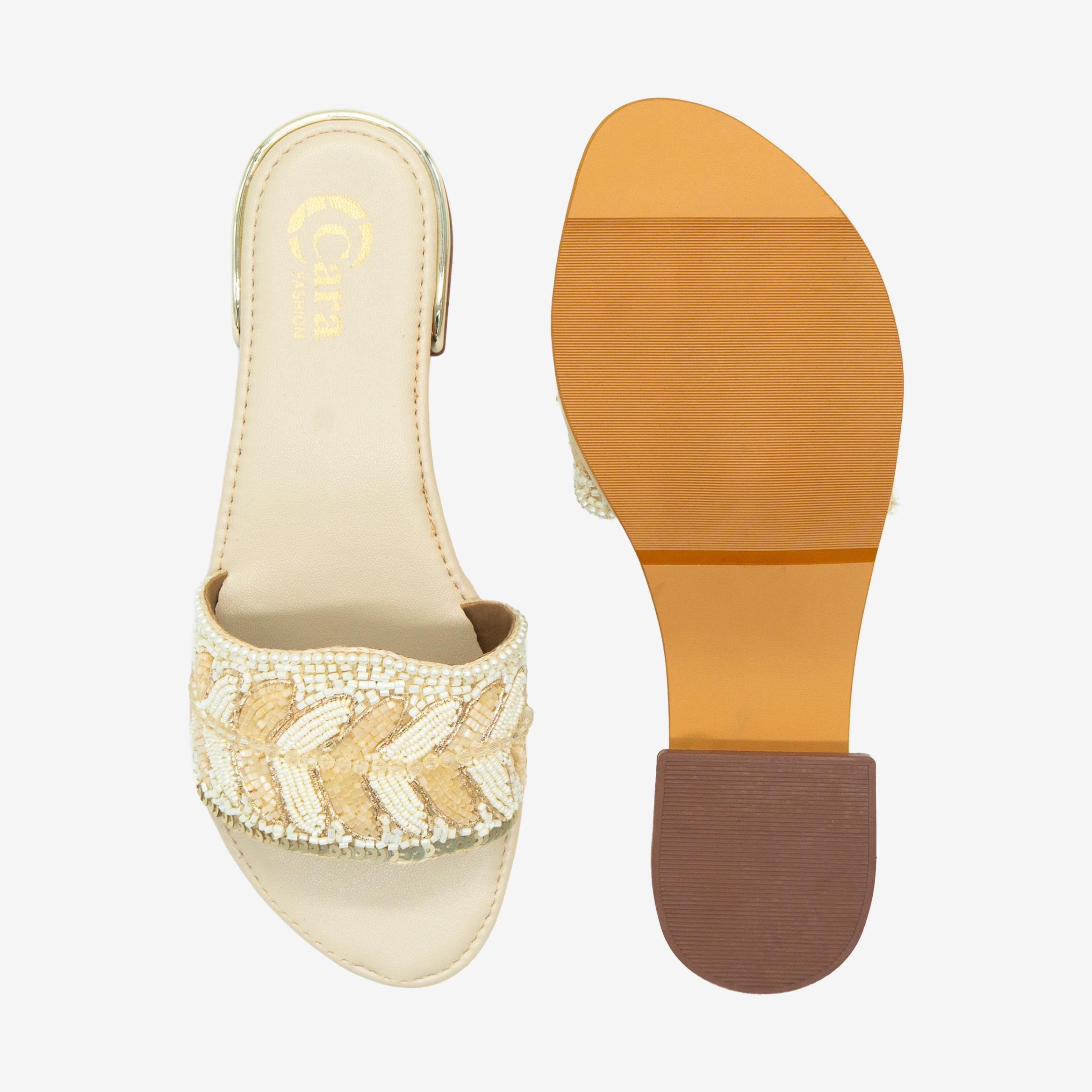 Cream Aura Footwear