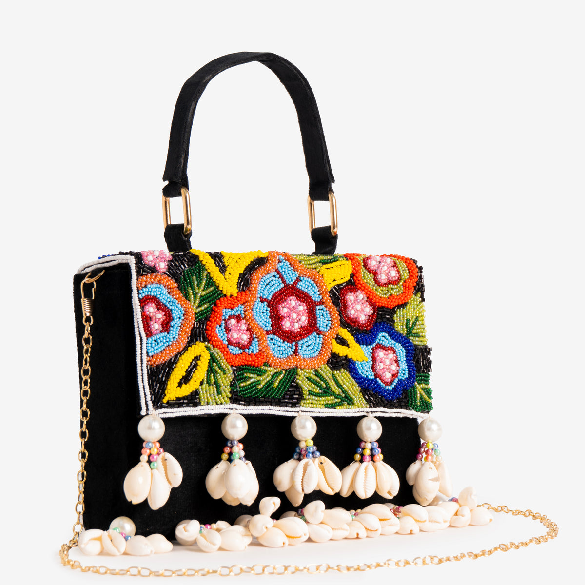 Blooming Shells Banjara Bag
