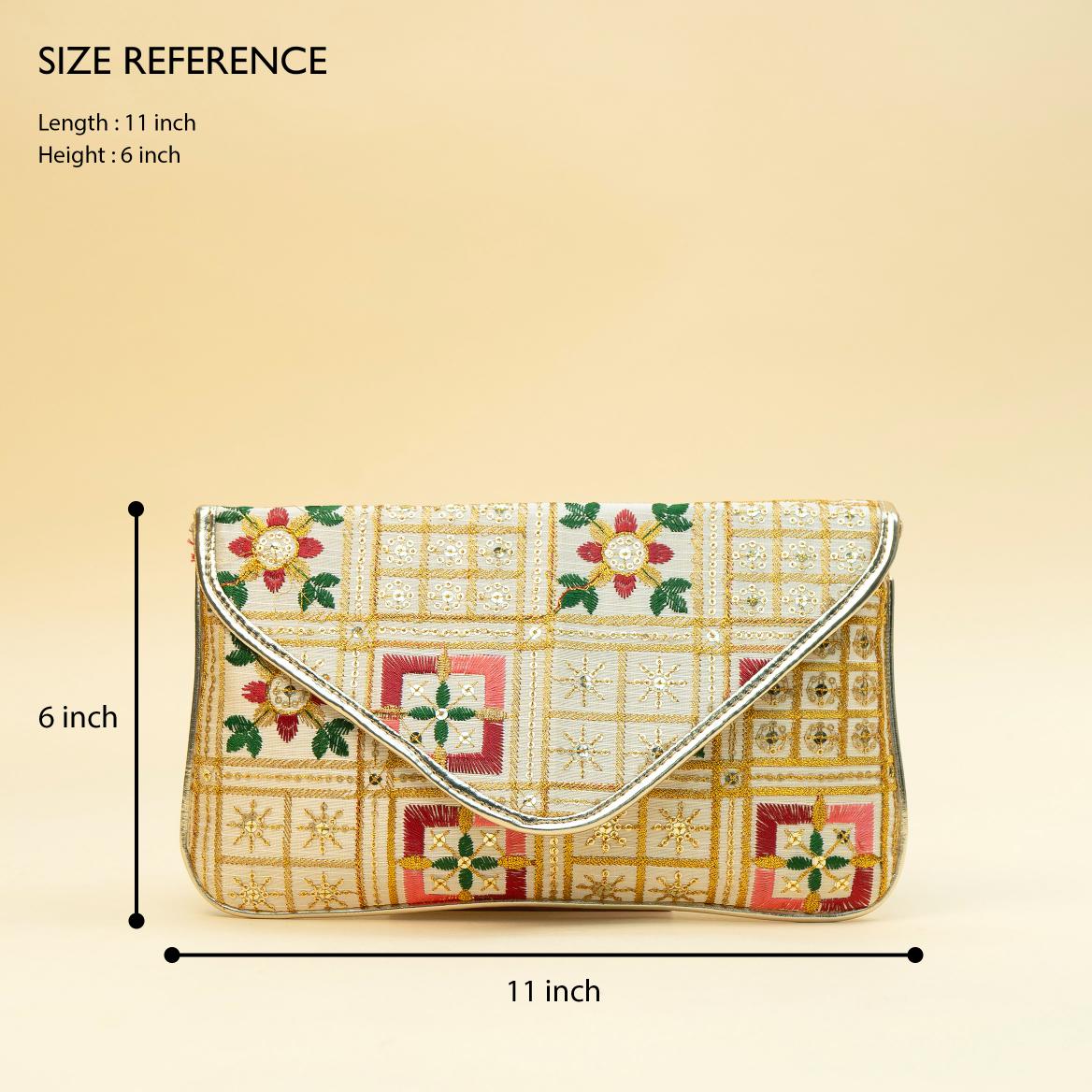 Heirloom Stitch Clutch