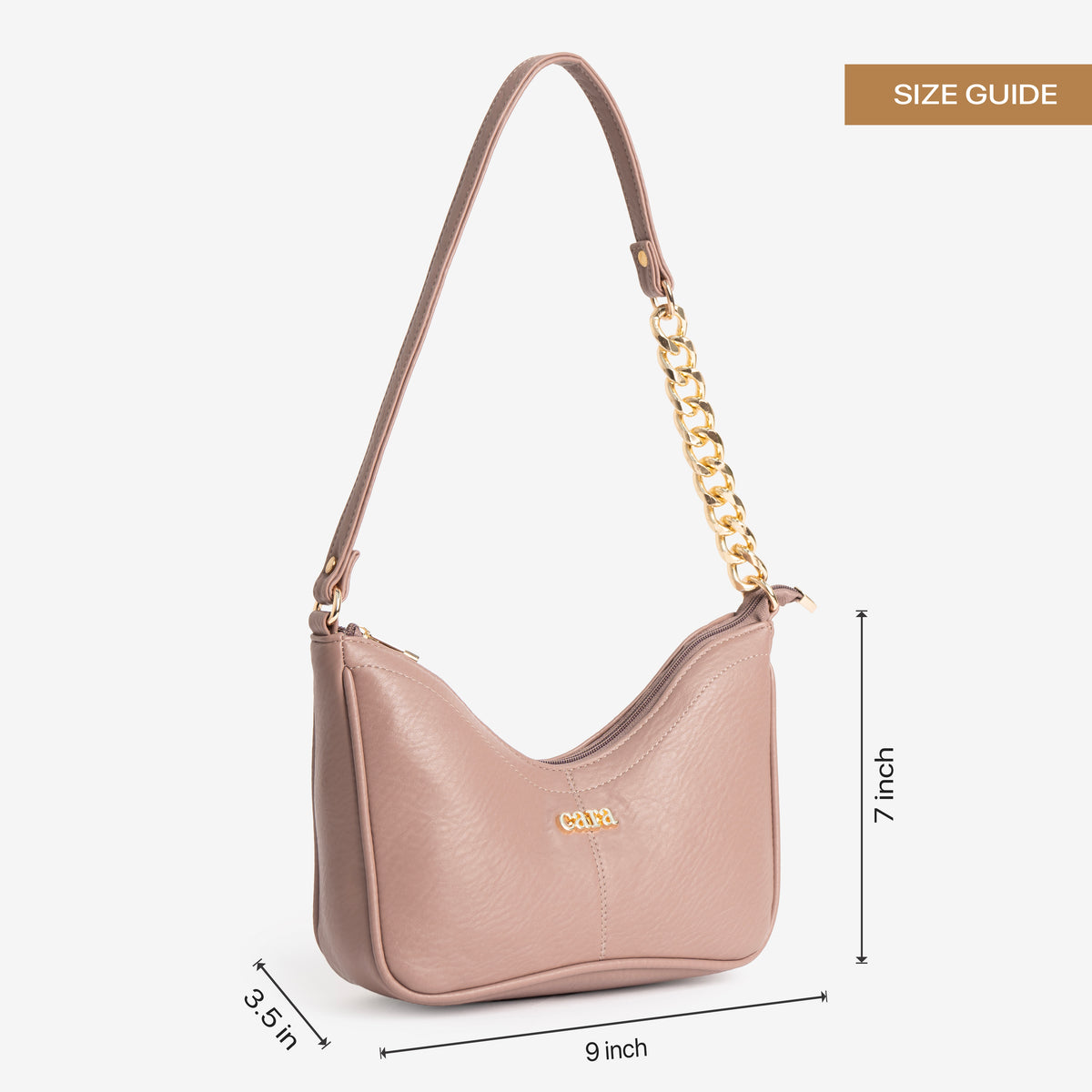 CARA Elara Chain Hobo Bag