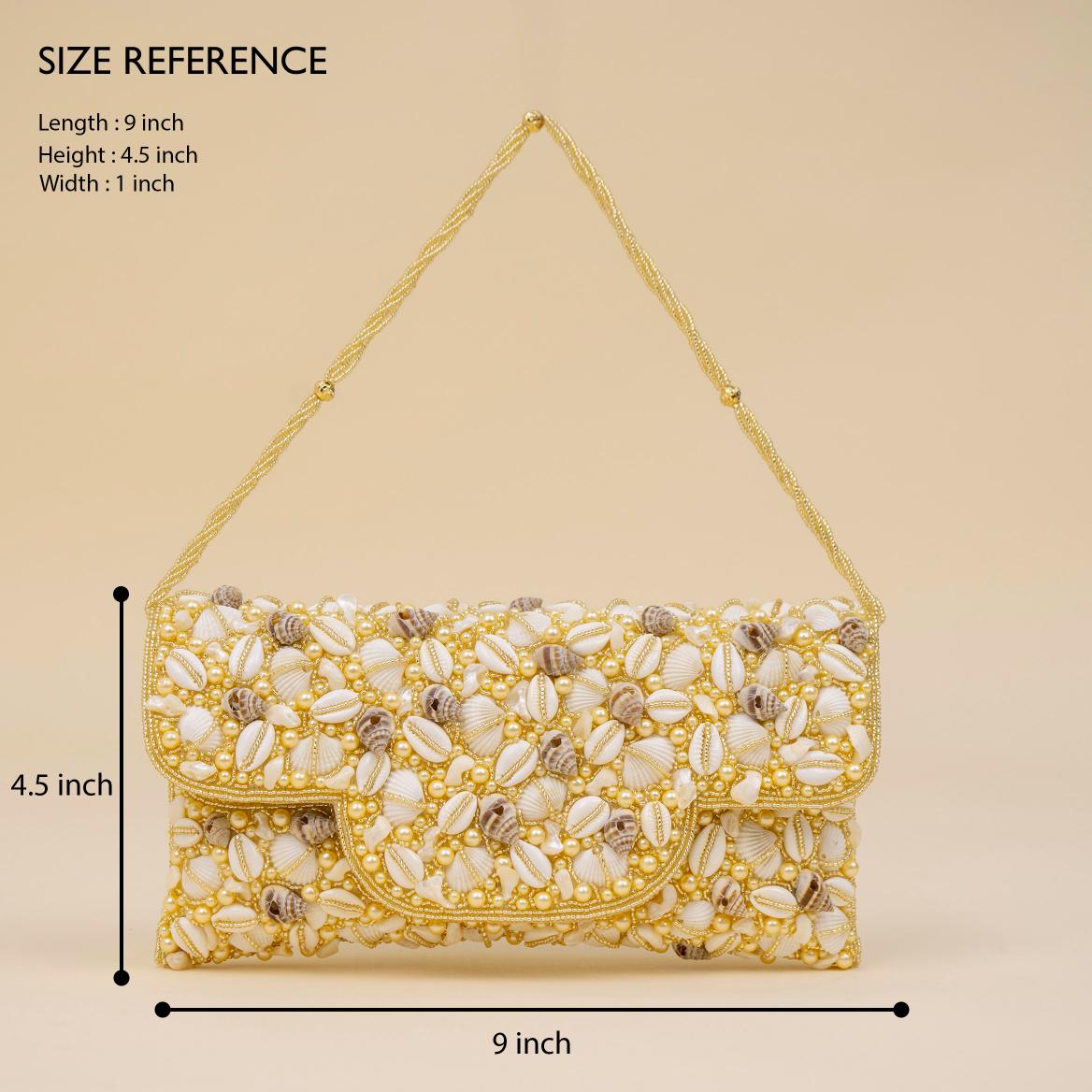 Ocean Treasure Honeycomb Clutch