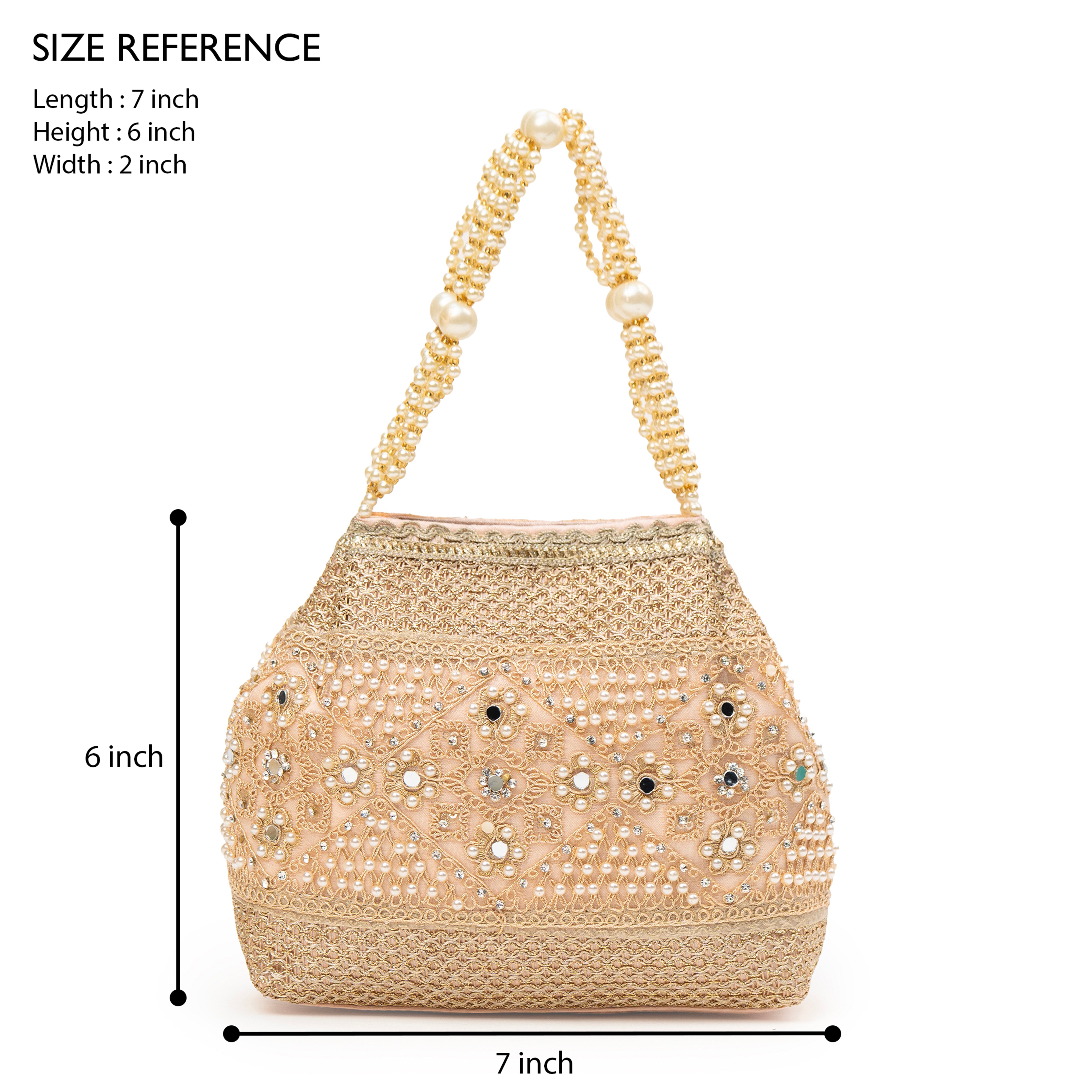 Pearl Elegance Potli