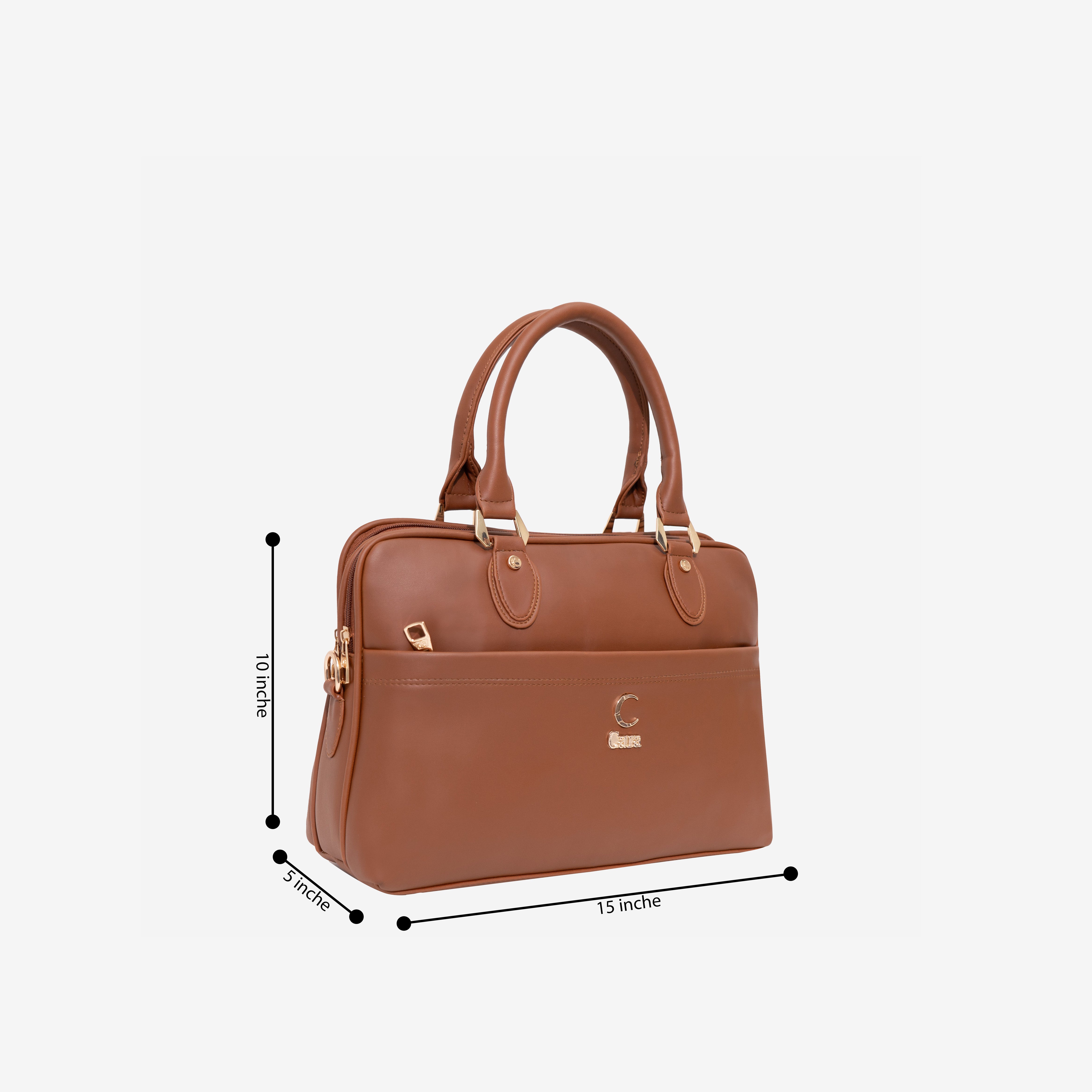 Classic Luxe Satchel Handbag I Cara