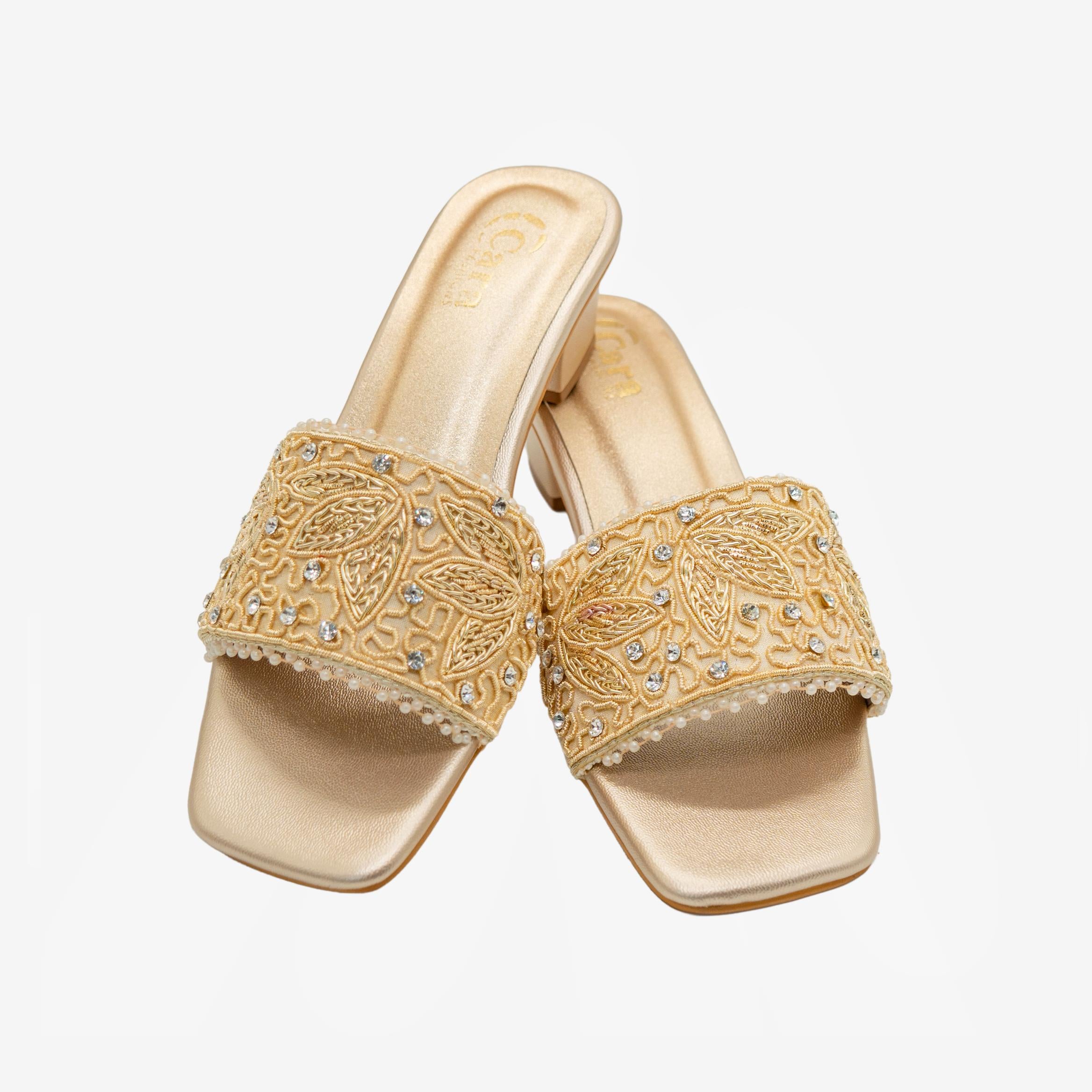 Aveline Threaded Ease Heels