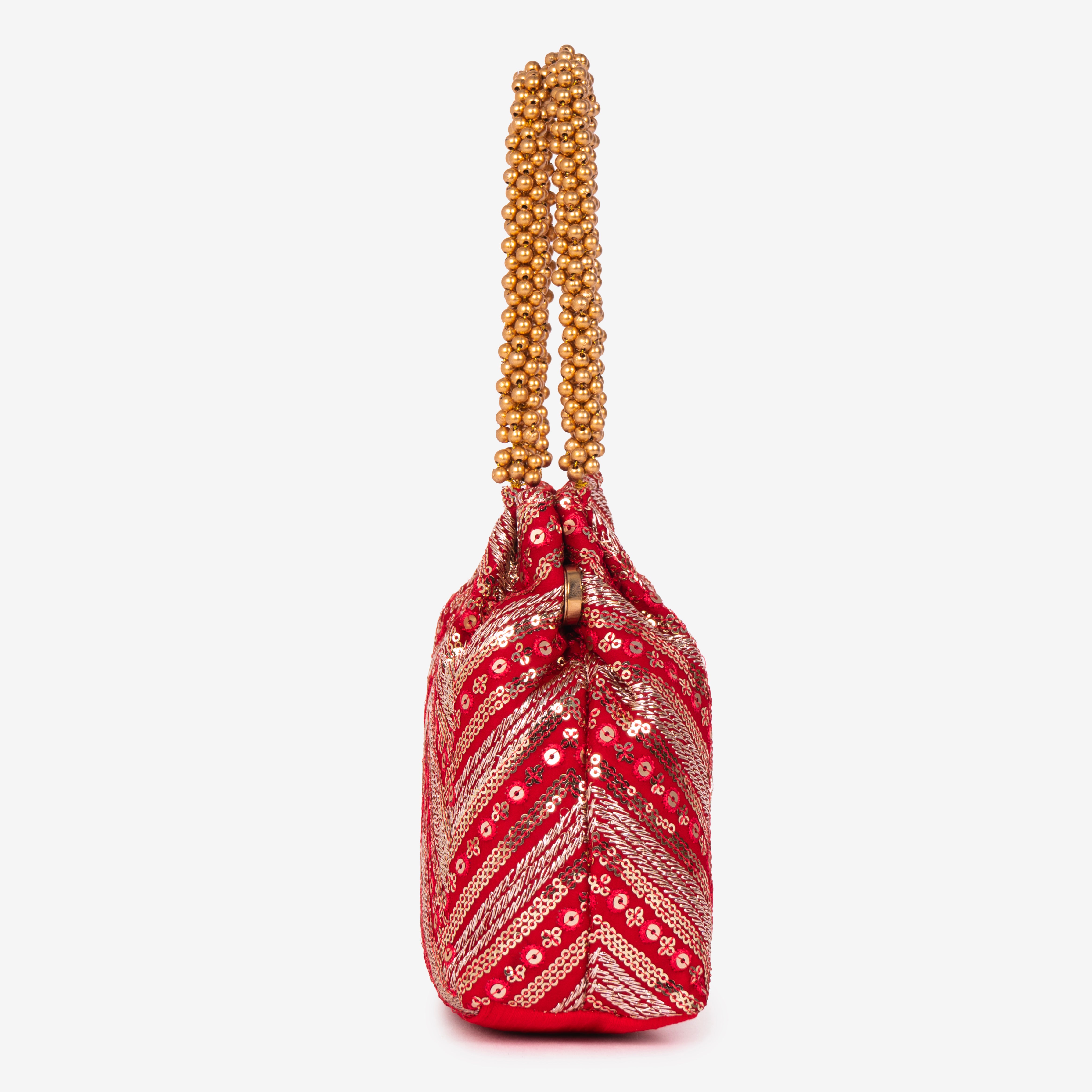 Ornate Bloom Potli