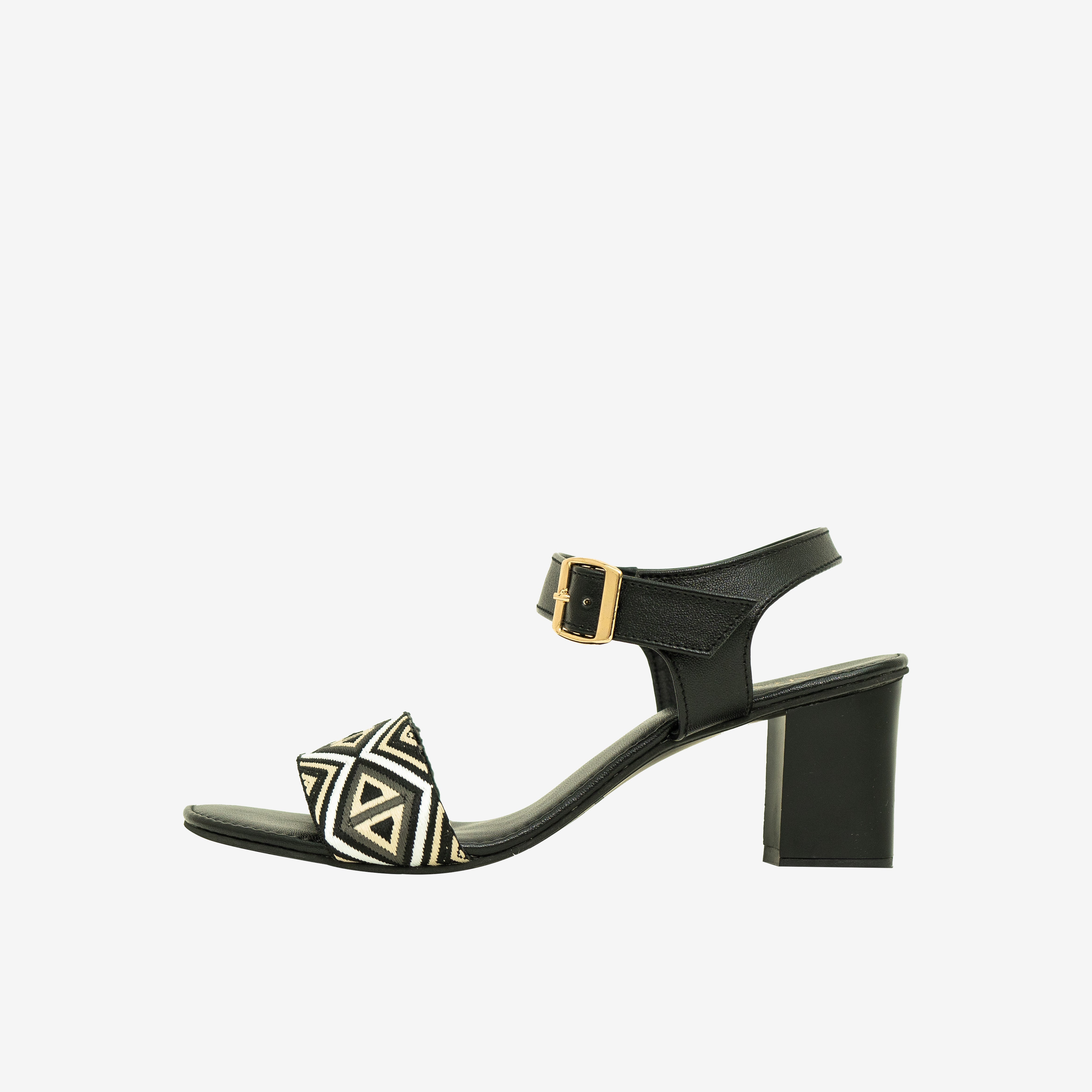 BLACK Buckle Bliss heels  I Cara