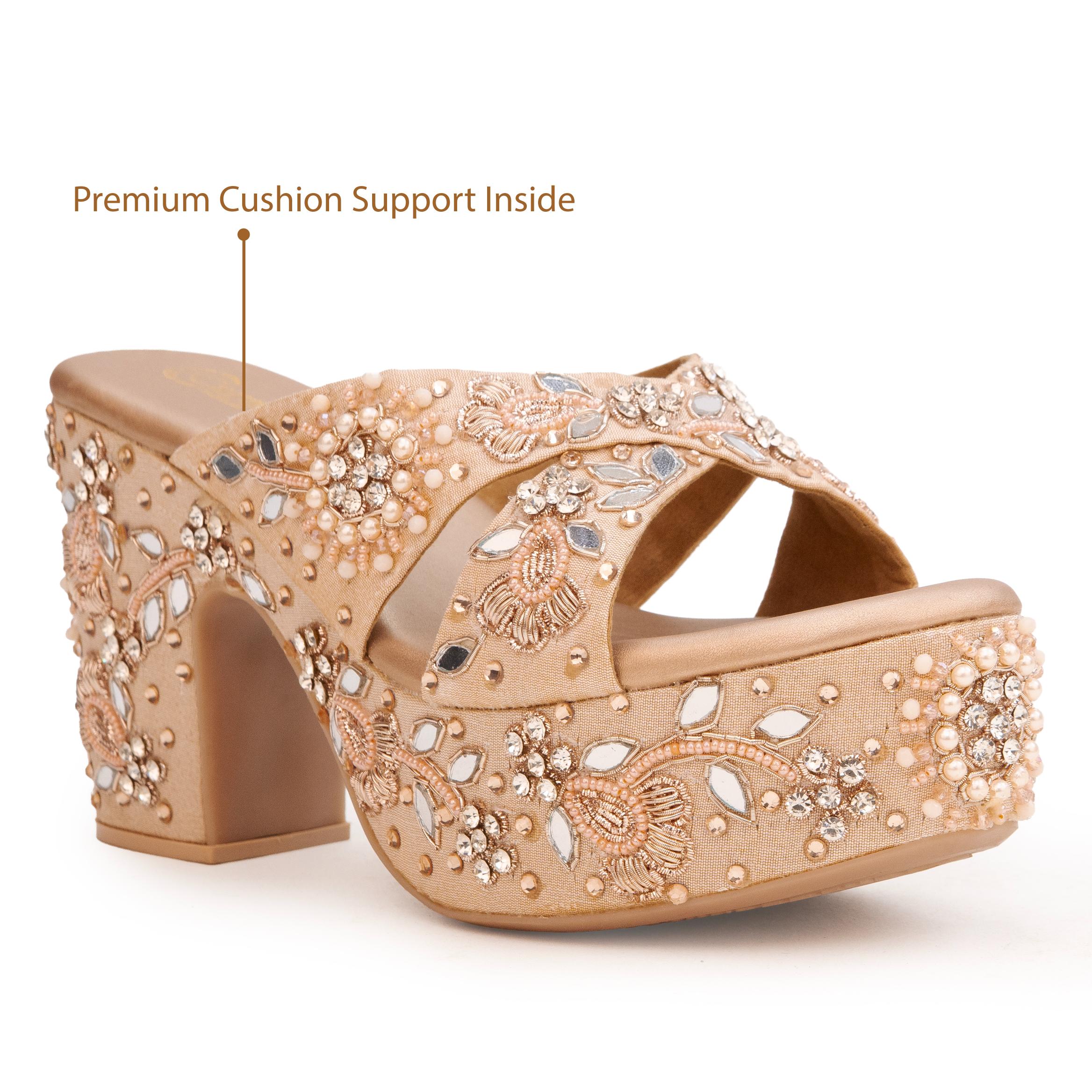 Zardosi Heritage Mirror Heels
