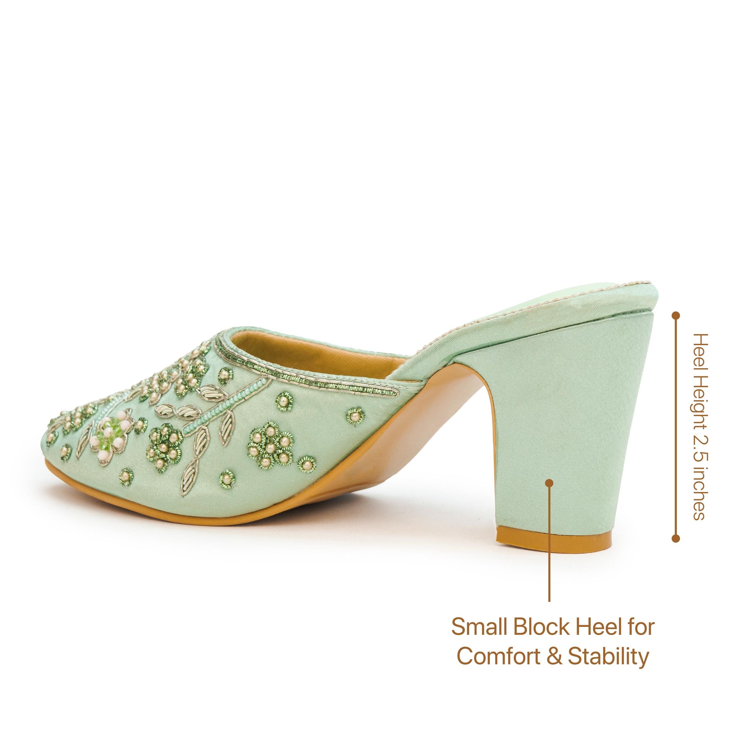 EaseFit Beaded Mules
