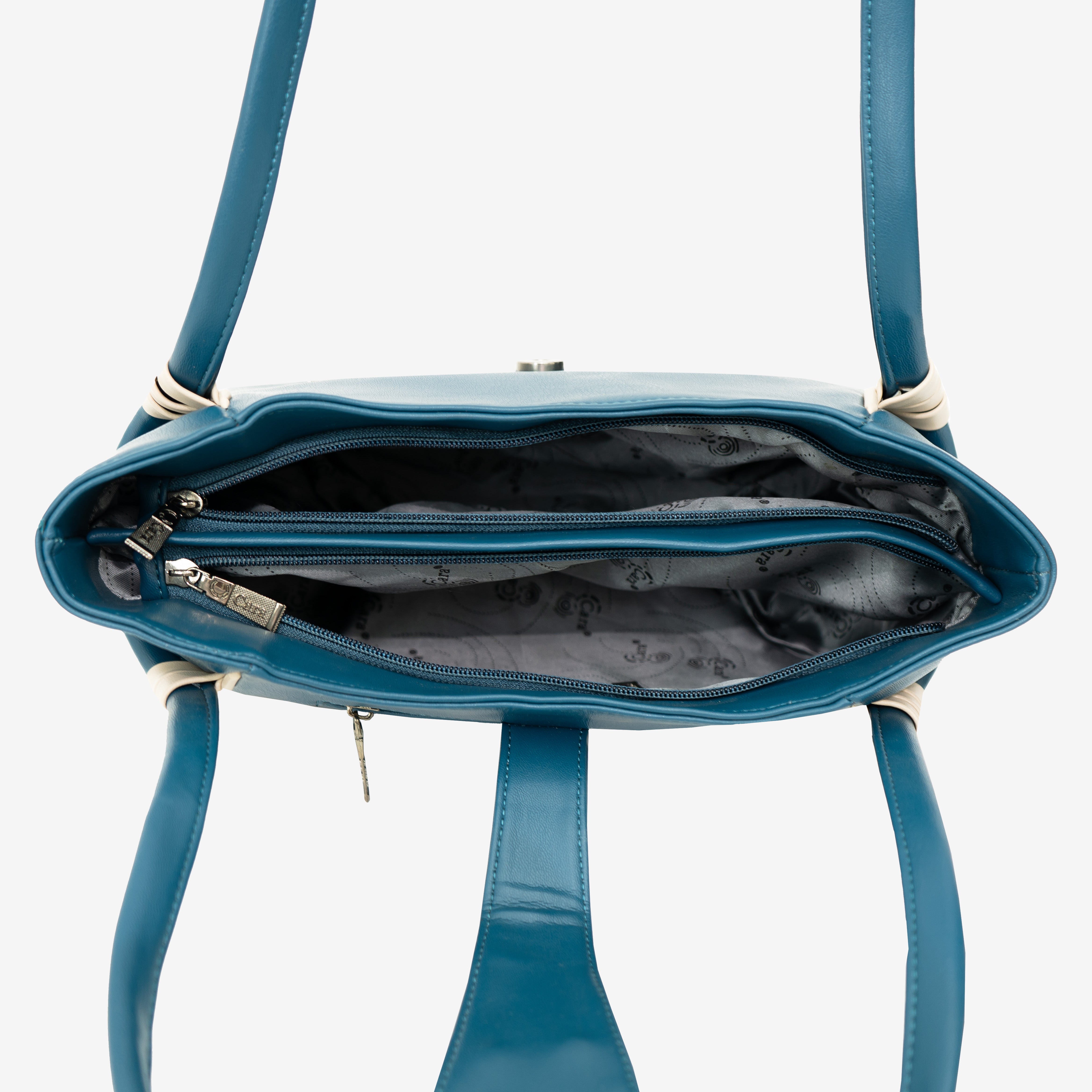 Teal Boldly Dynamic HANDBAG I CARA