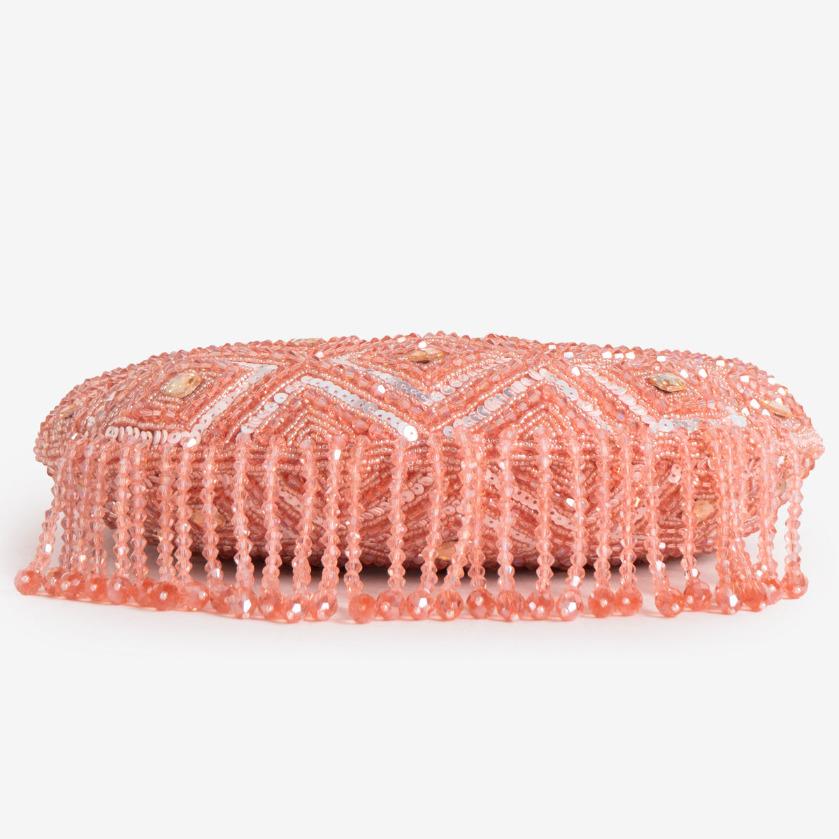 Ivory Pearl Shimmer Clutch