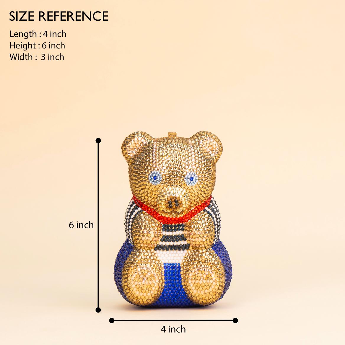 The Glistening Teddy Clutch