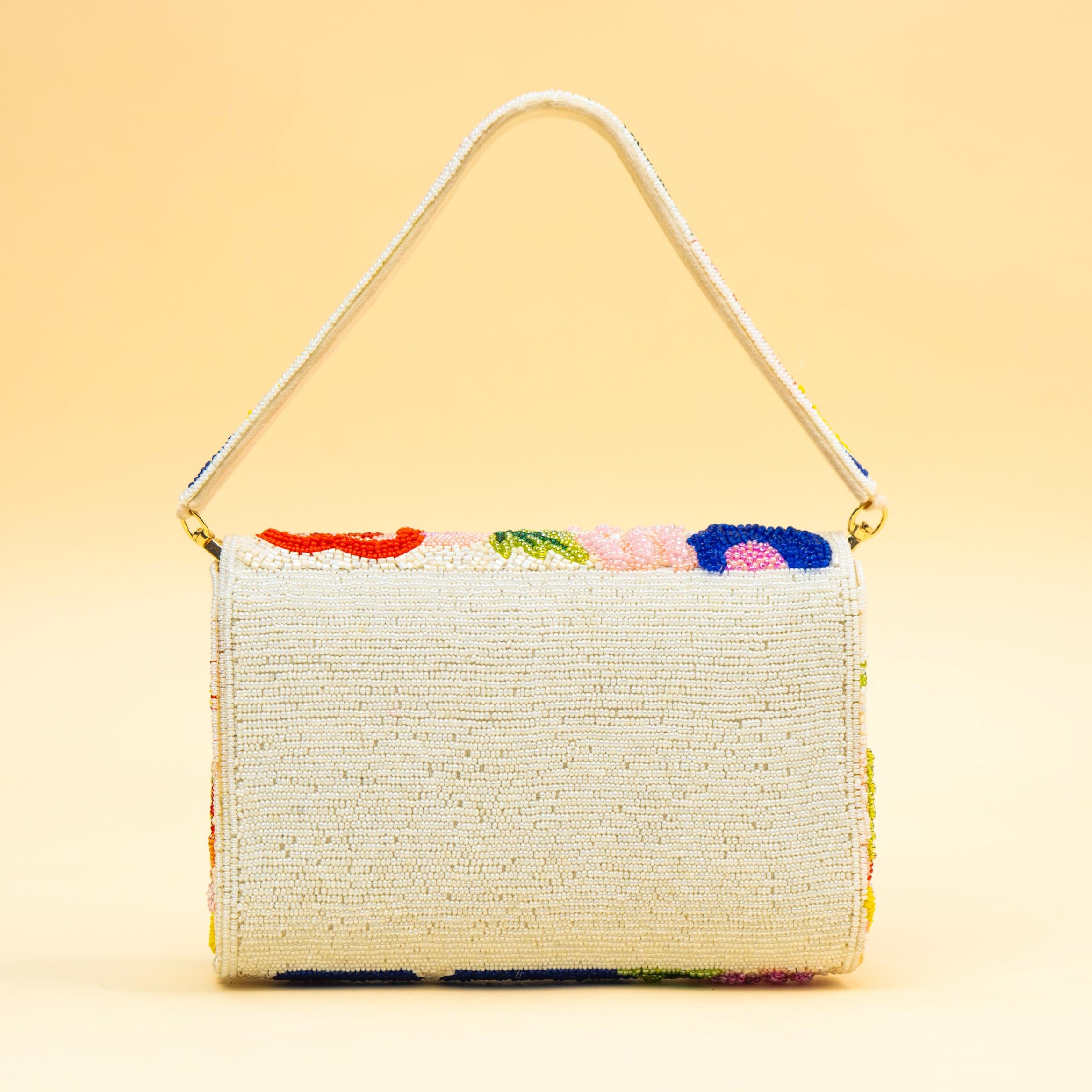 Black Blossom Mini Bag