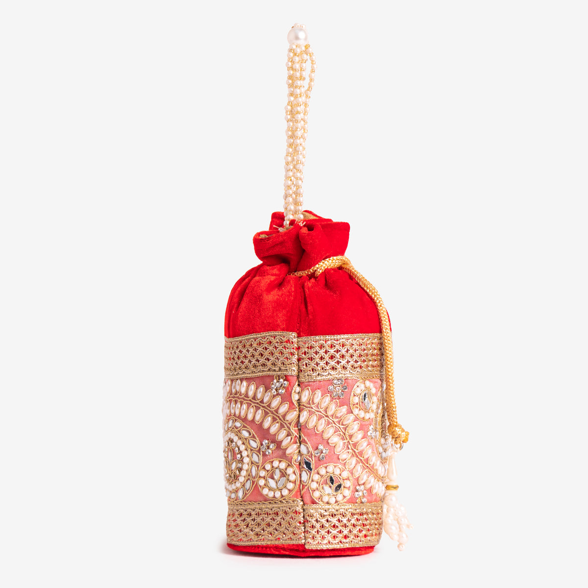 Golden Knot Potli