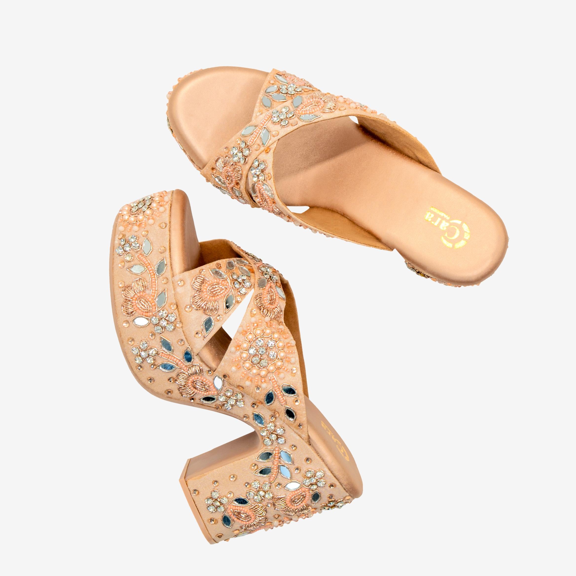 Zelvara BeadFlow Heels