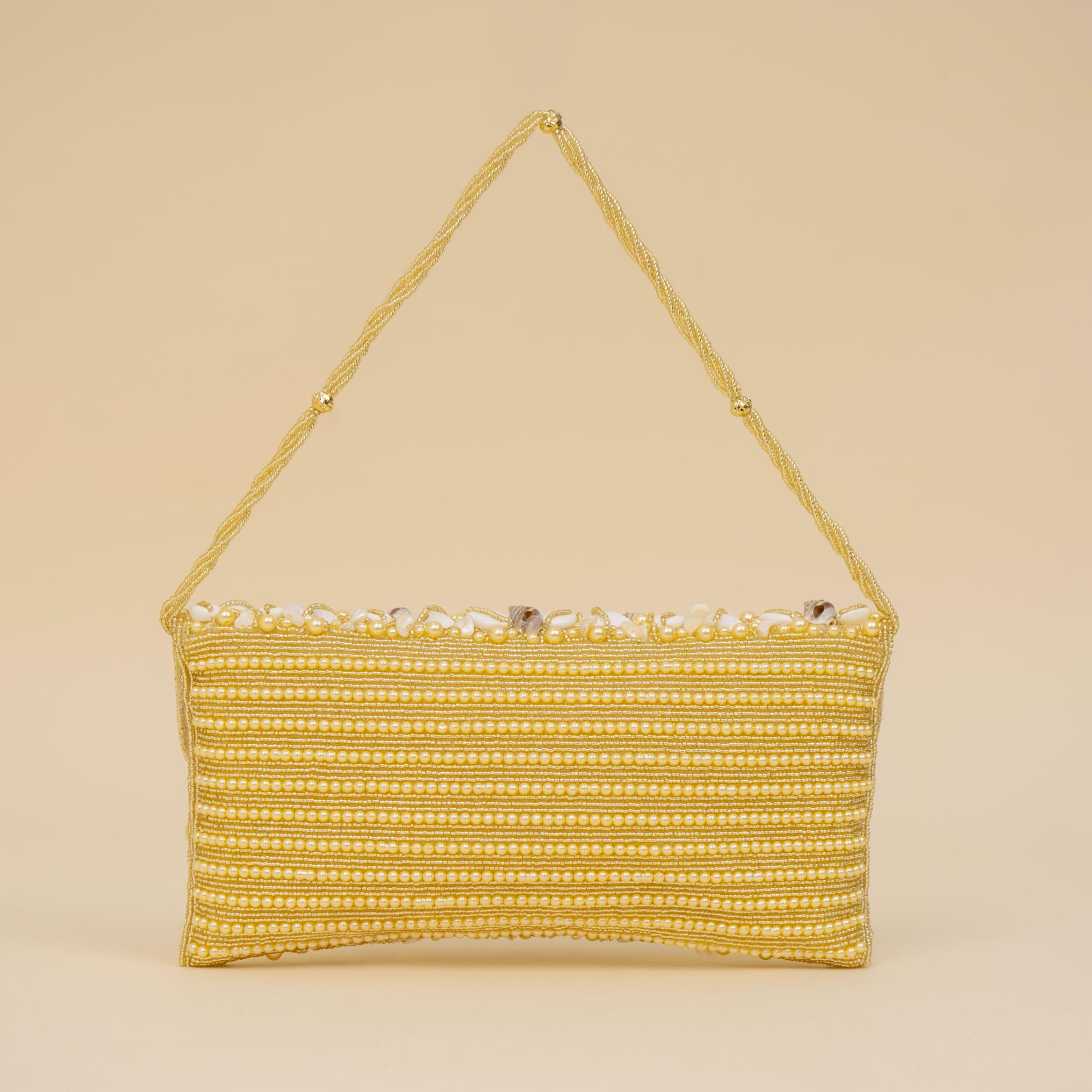 Ocean Treasure Honeycomb Clutch