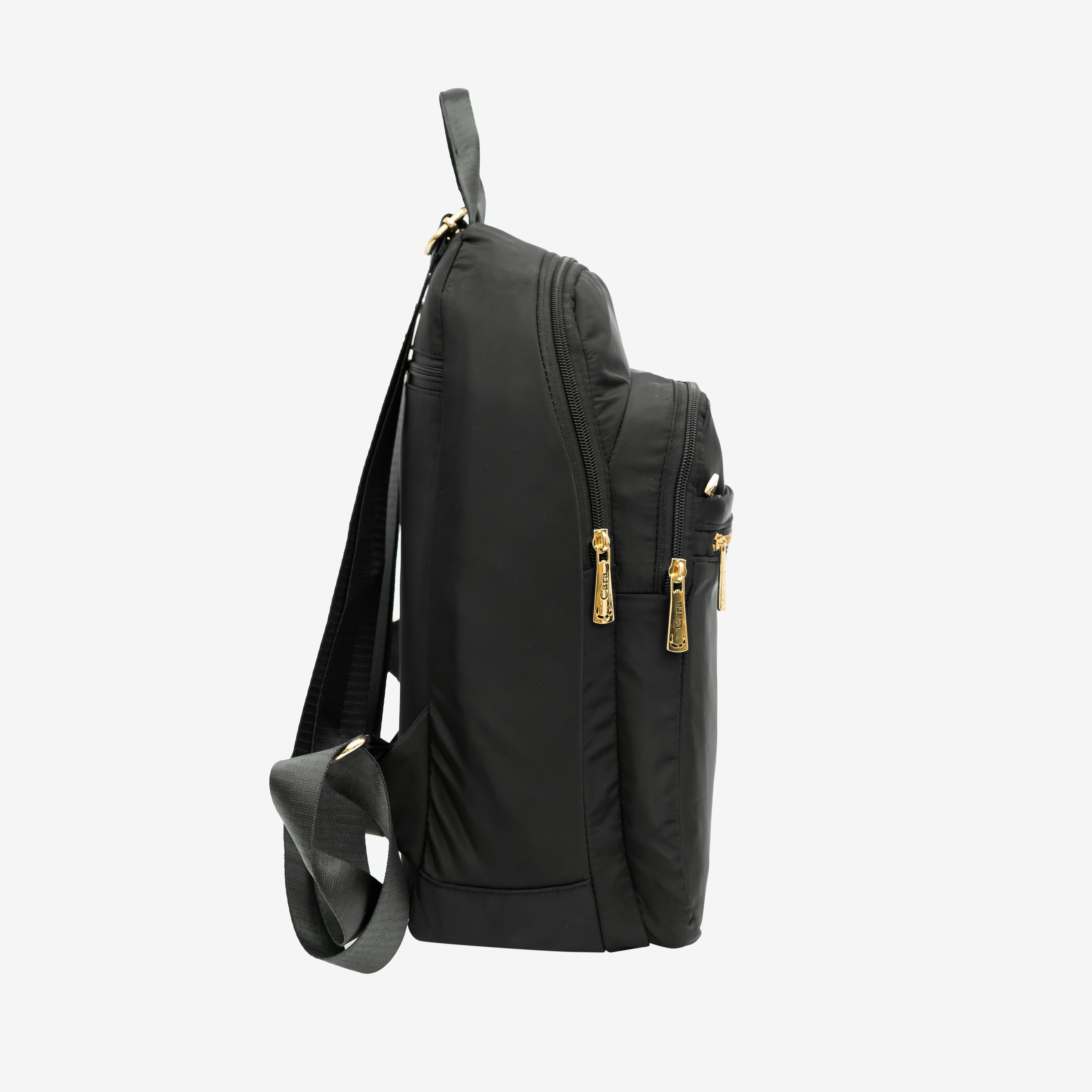 Black Stylish Strides Backpack