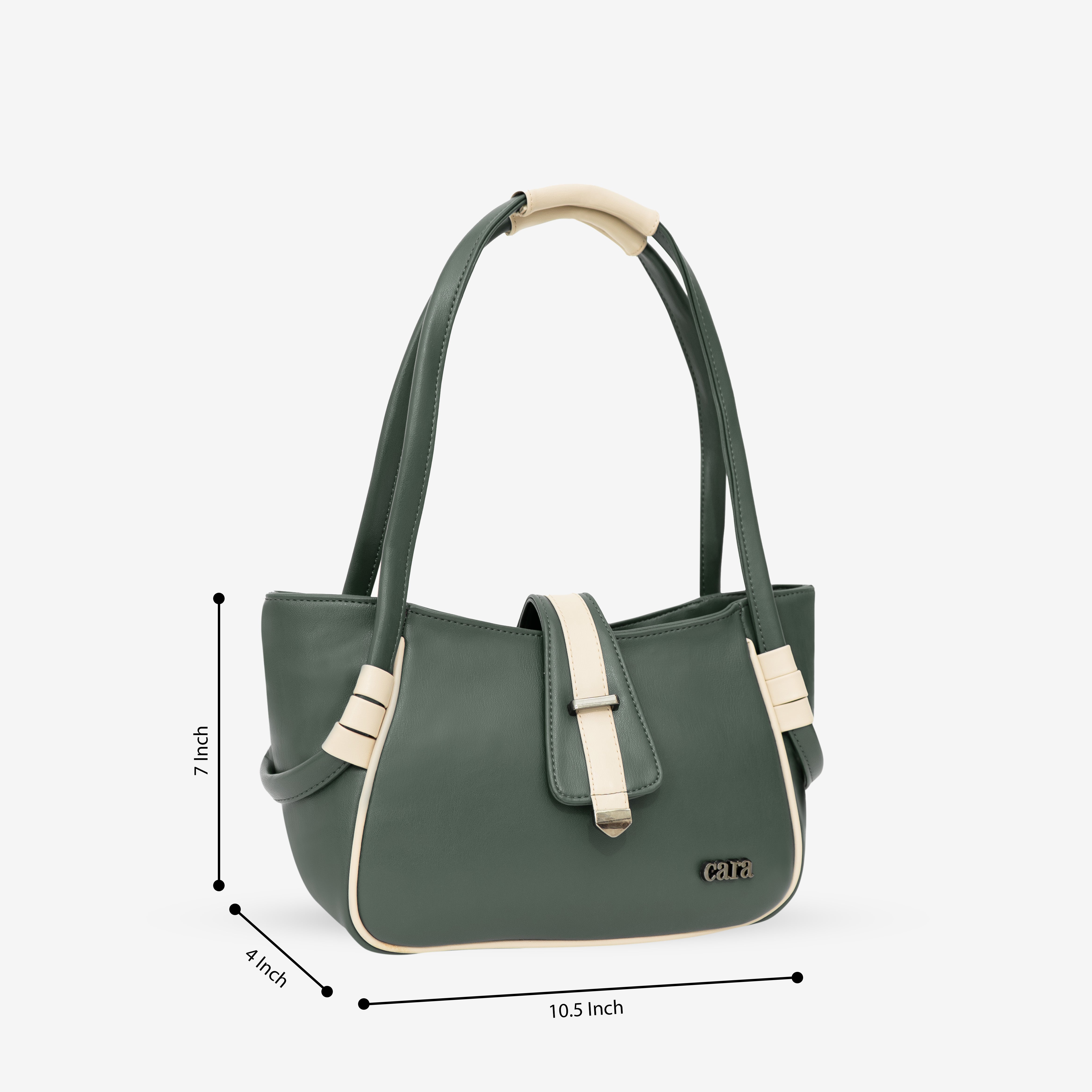 Olive Green Boldly Dynamic HANDBAG I CARA