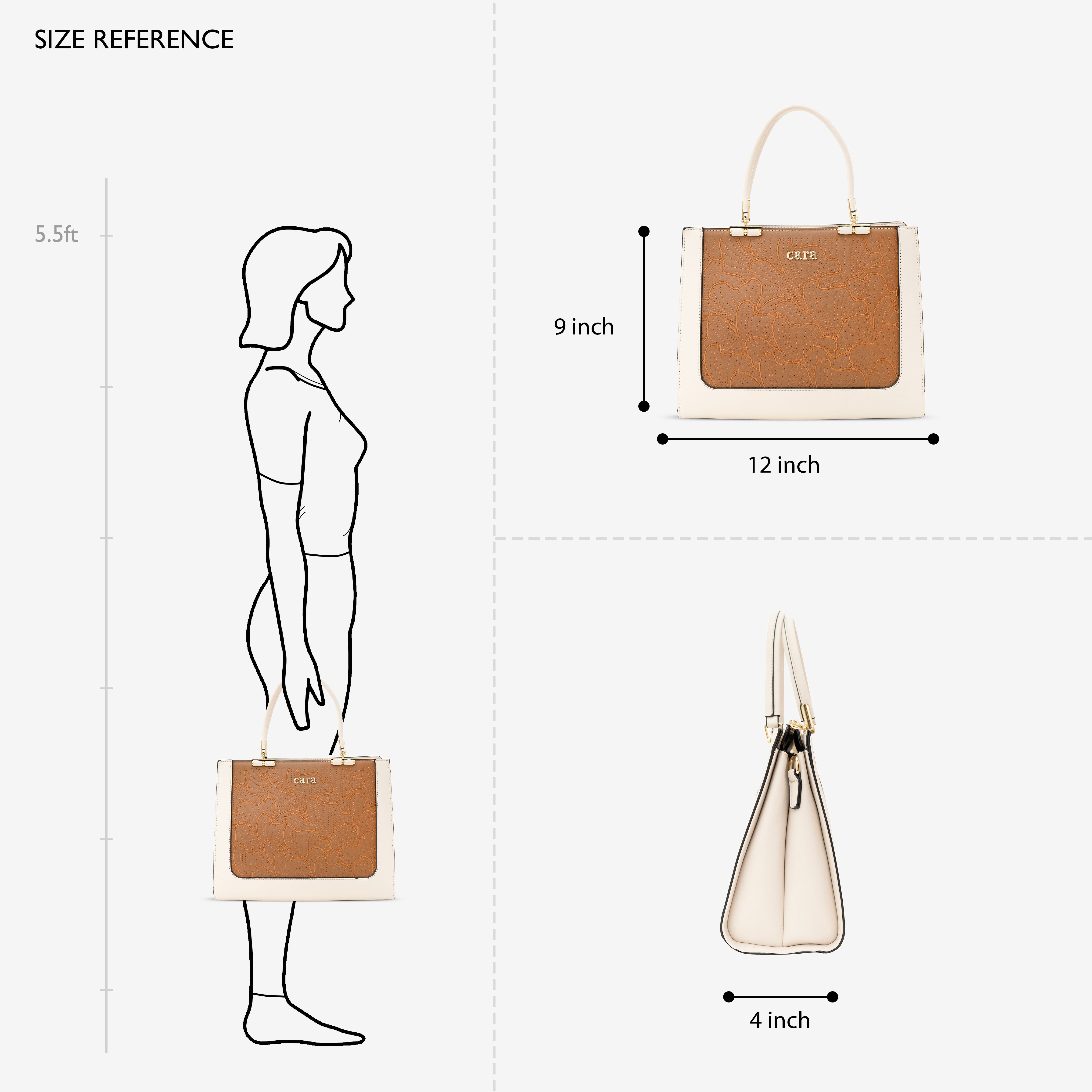 Floral Eclipse Handbag | Cara