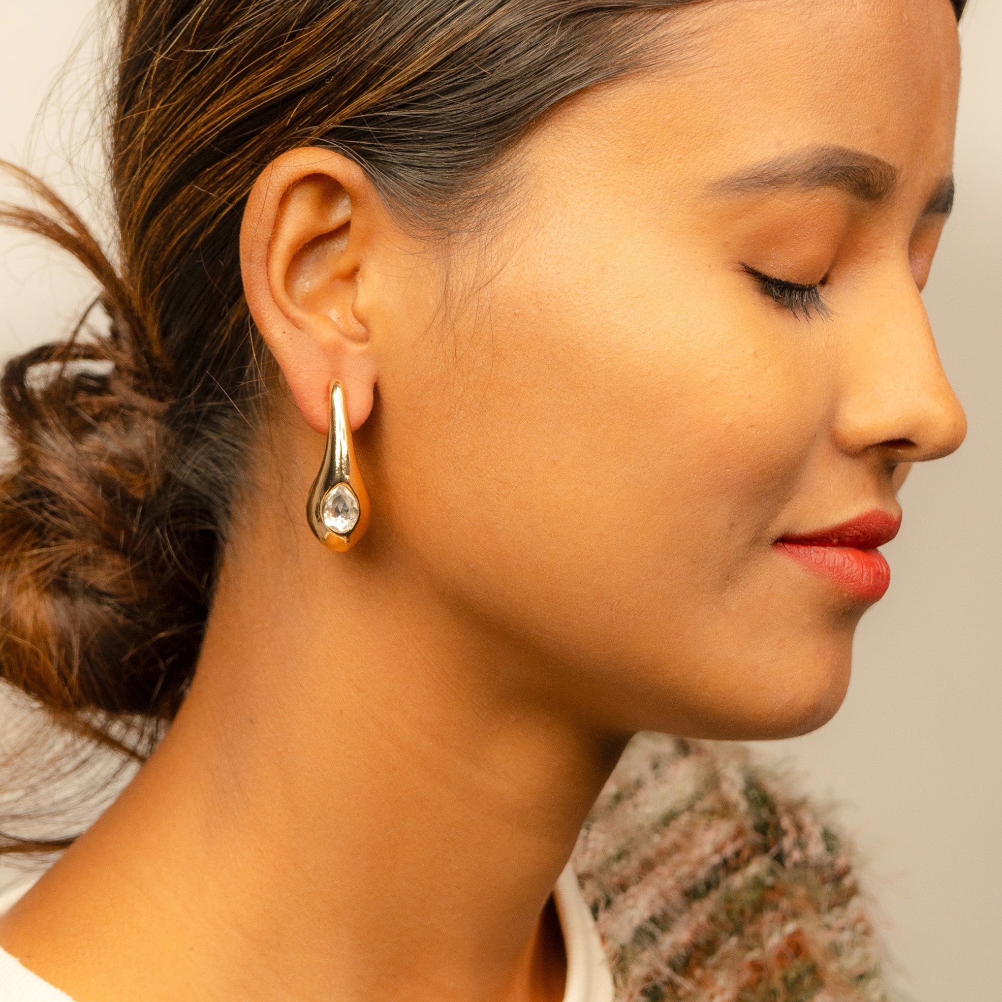 Fluid Edge Earrings