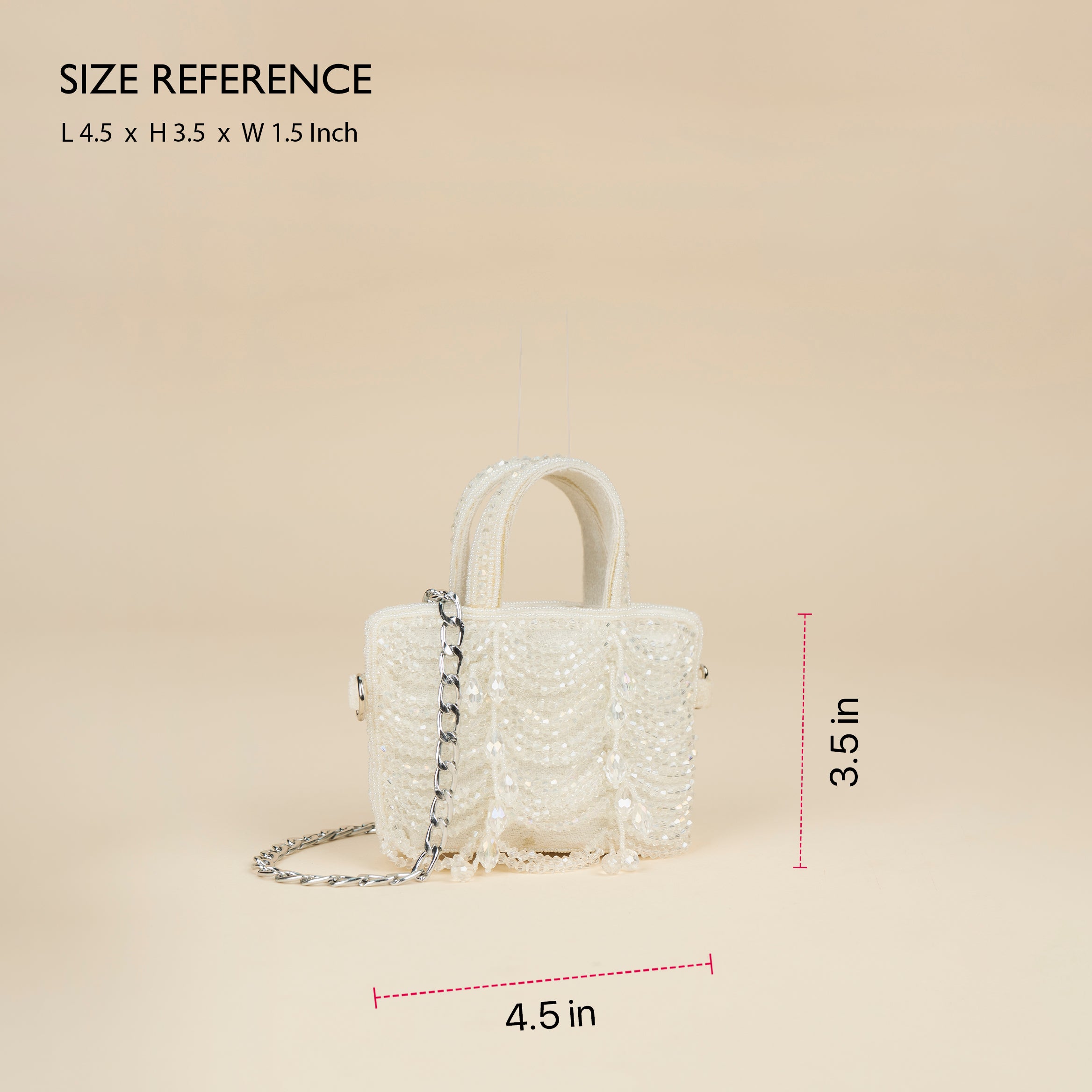 Satin Pearl Luxe Clutch (Mini Bag)