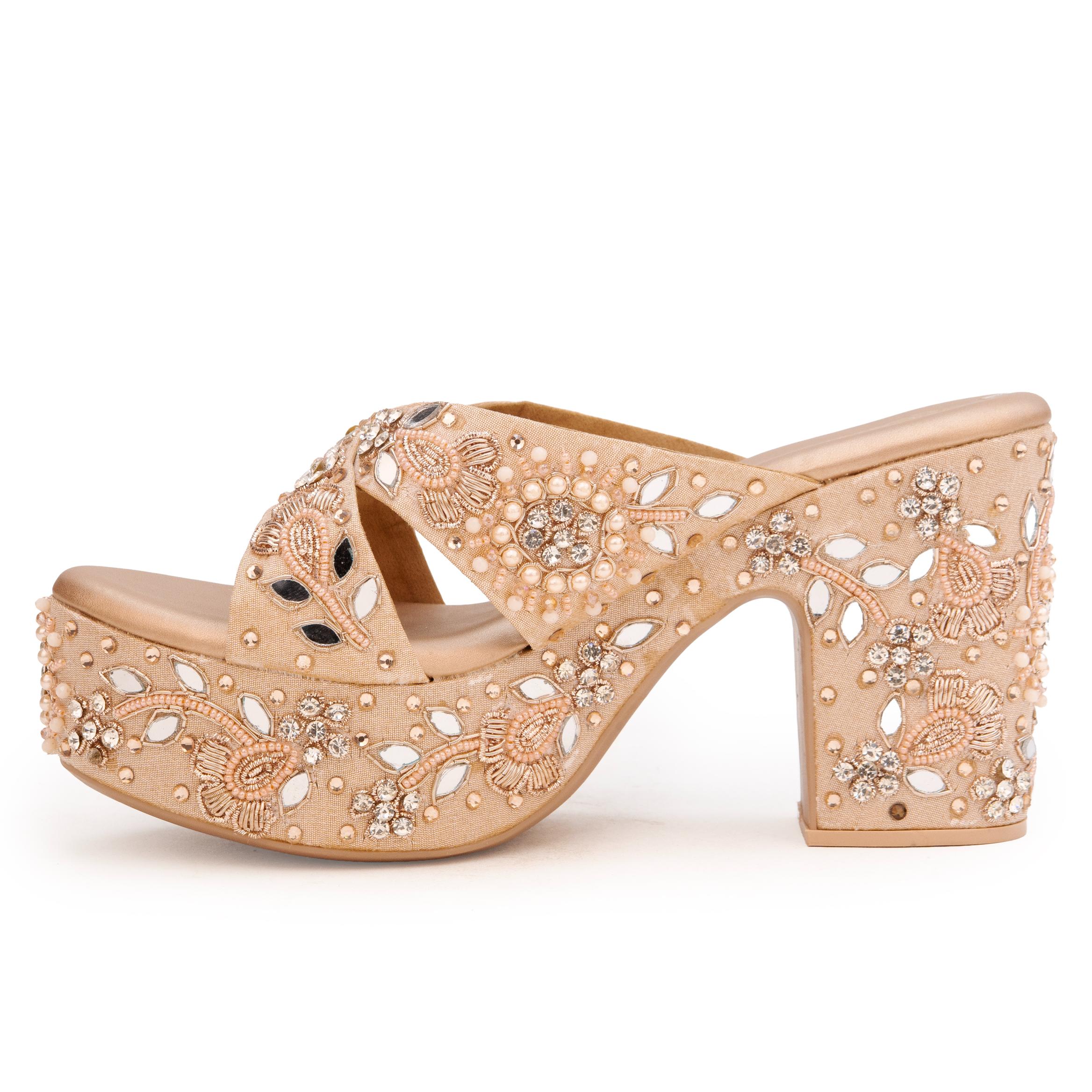 Zardosi Heritage Mirror Heels