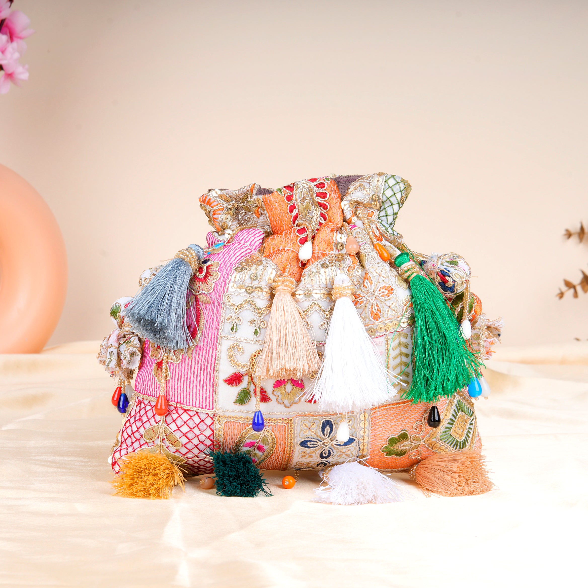 Phoolkari Charm Potli