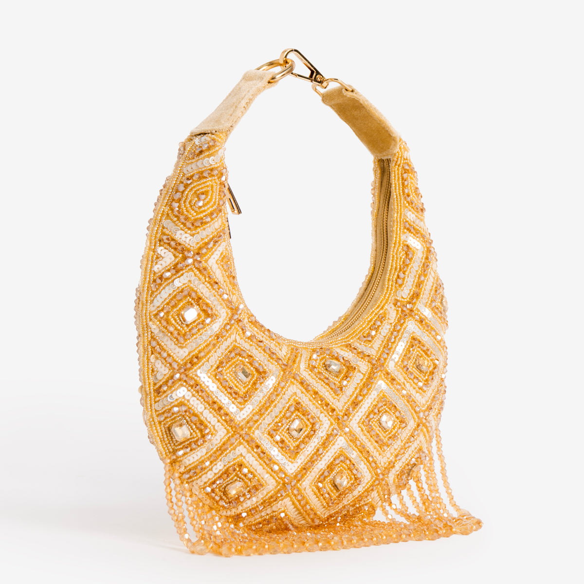 Ivory Pearl Shimmer Clutch