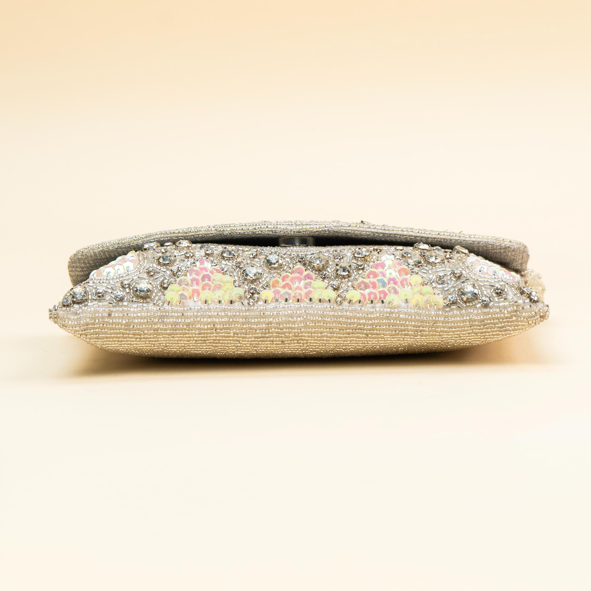 Golden Droplet Clutch