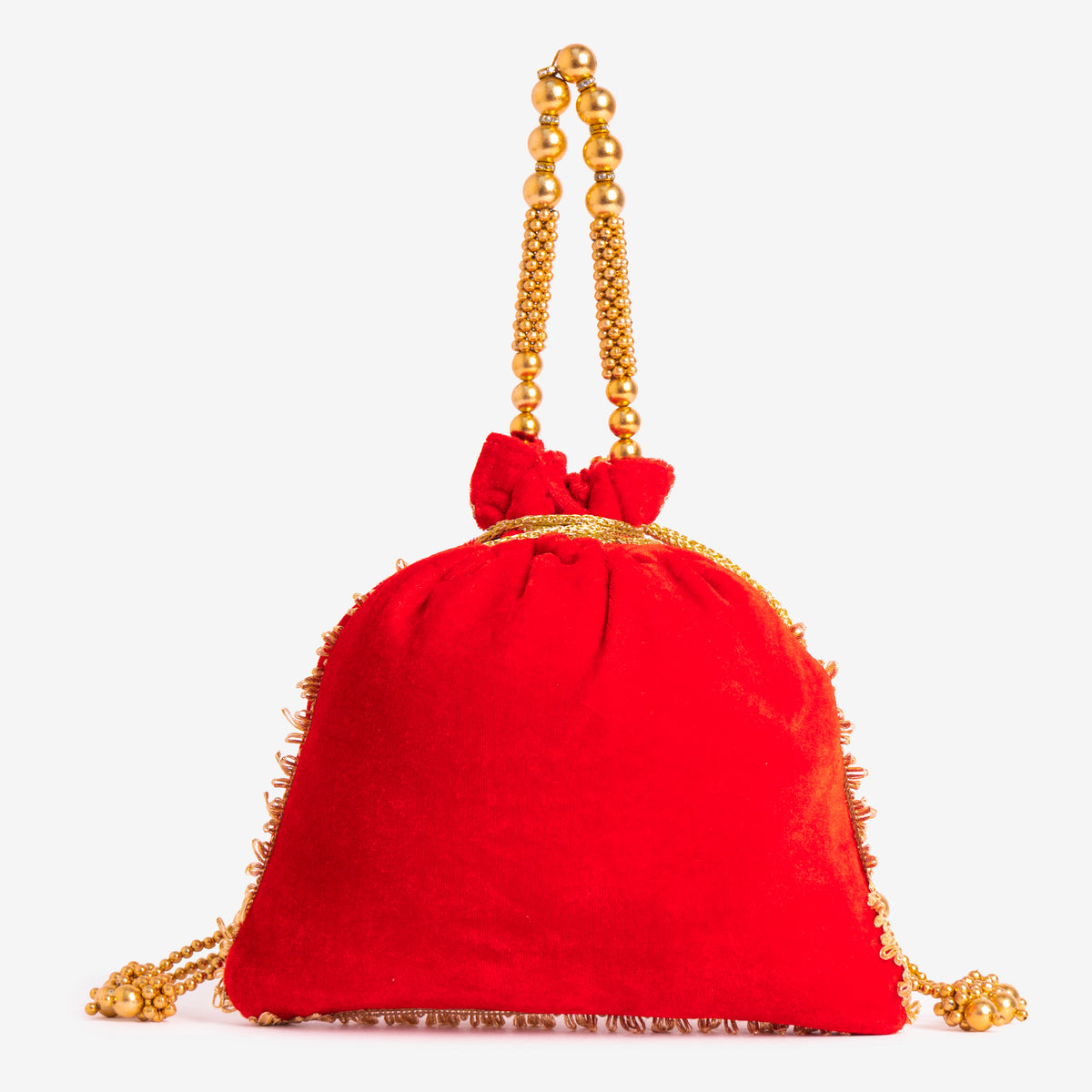Peacock Elegance Potli