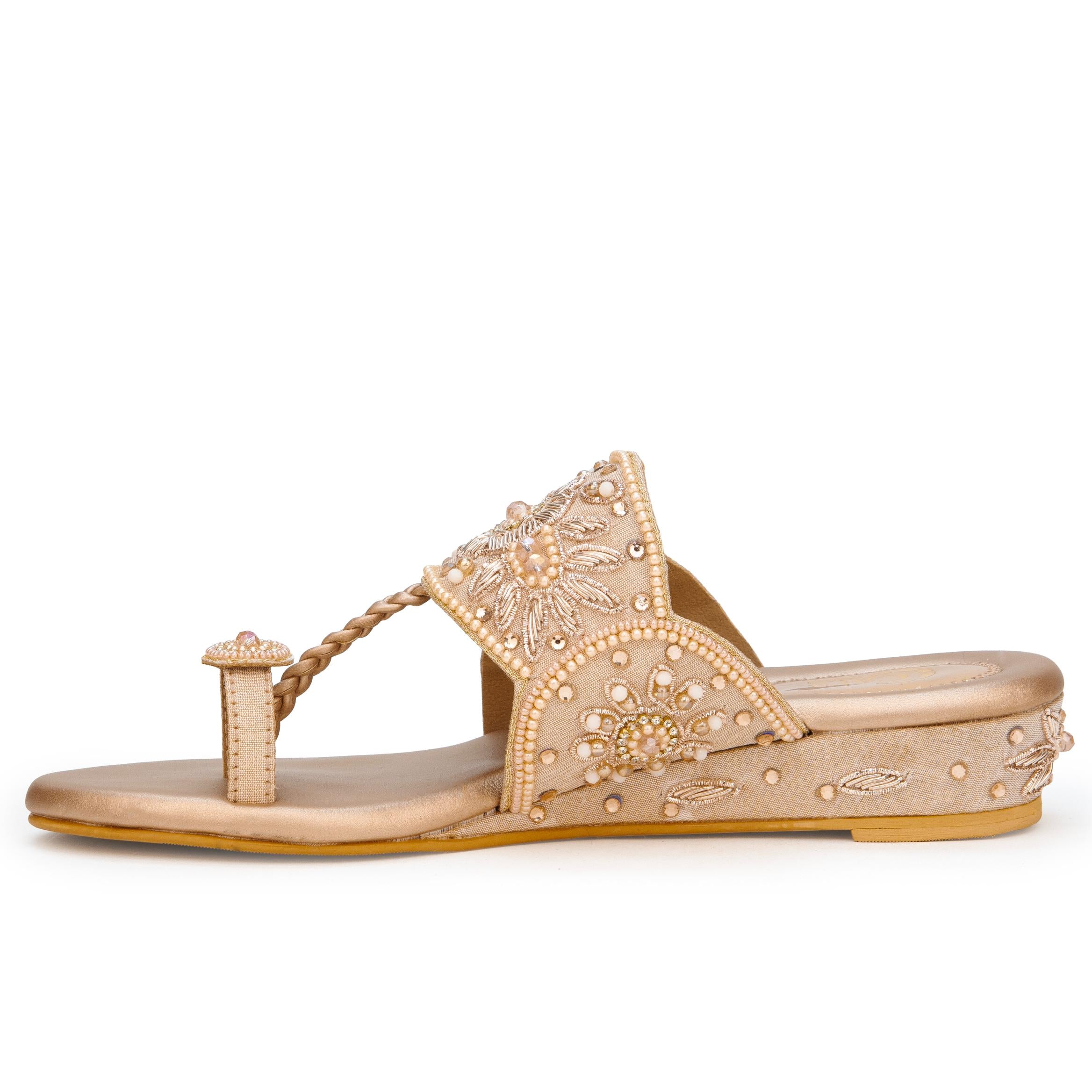Phool Shimmer Flats
