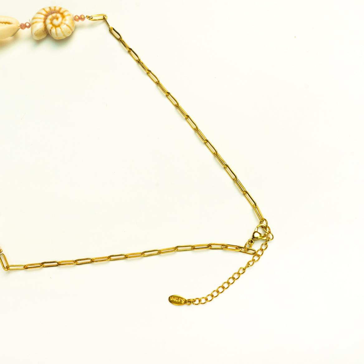 Moonlit Shell Necklace