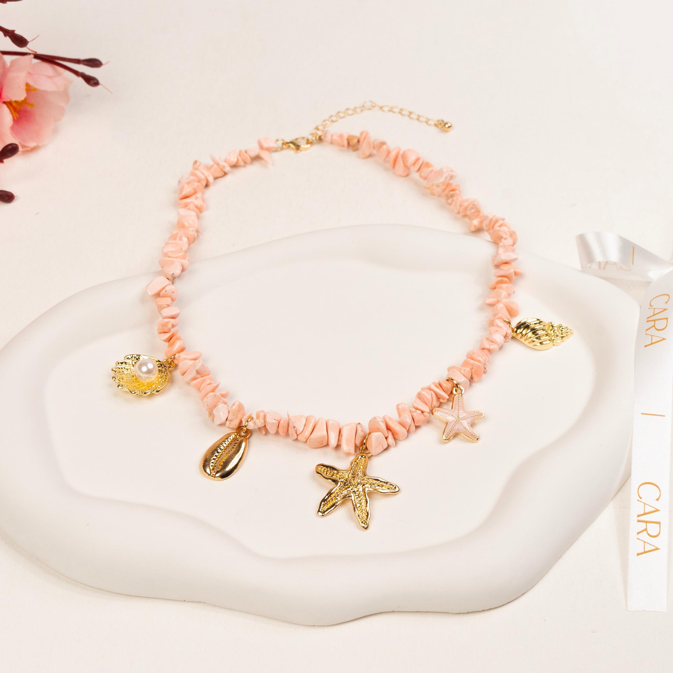 Golden Earthline Necklace