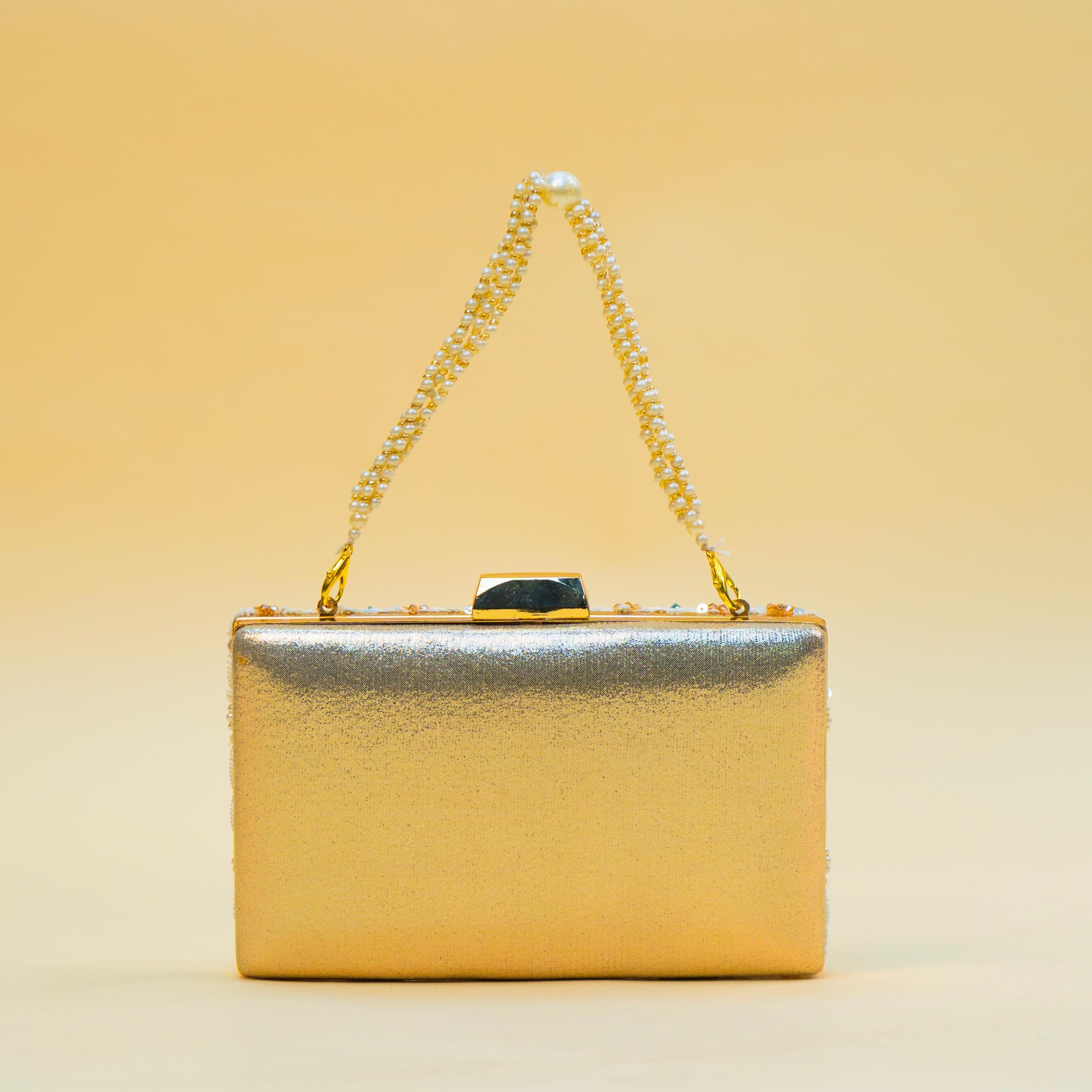 Celestial Mirrorwork Clutch