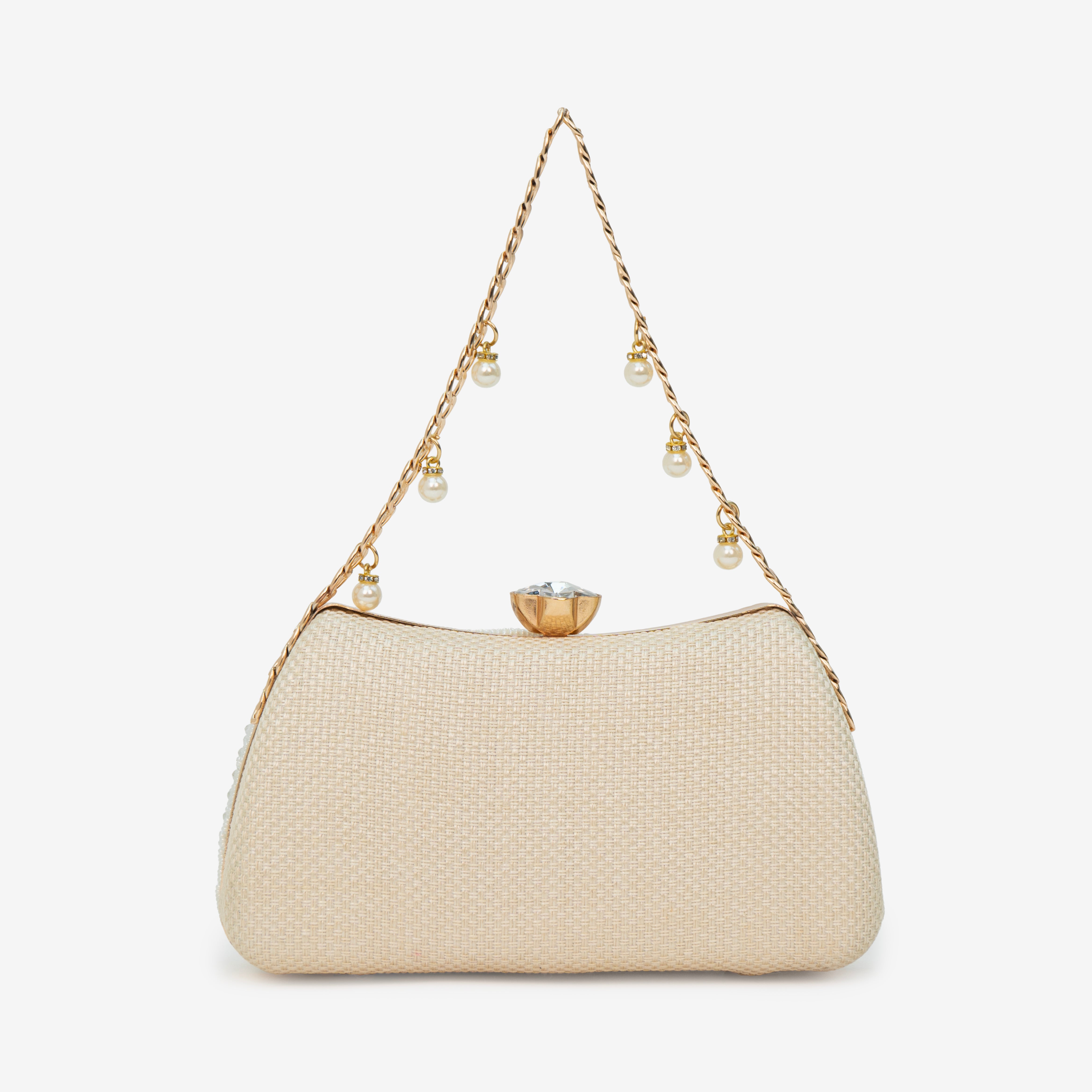 Zari Moti Box Clutch
