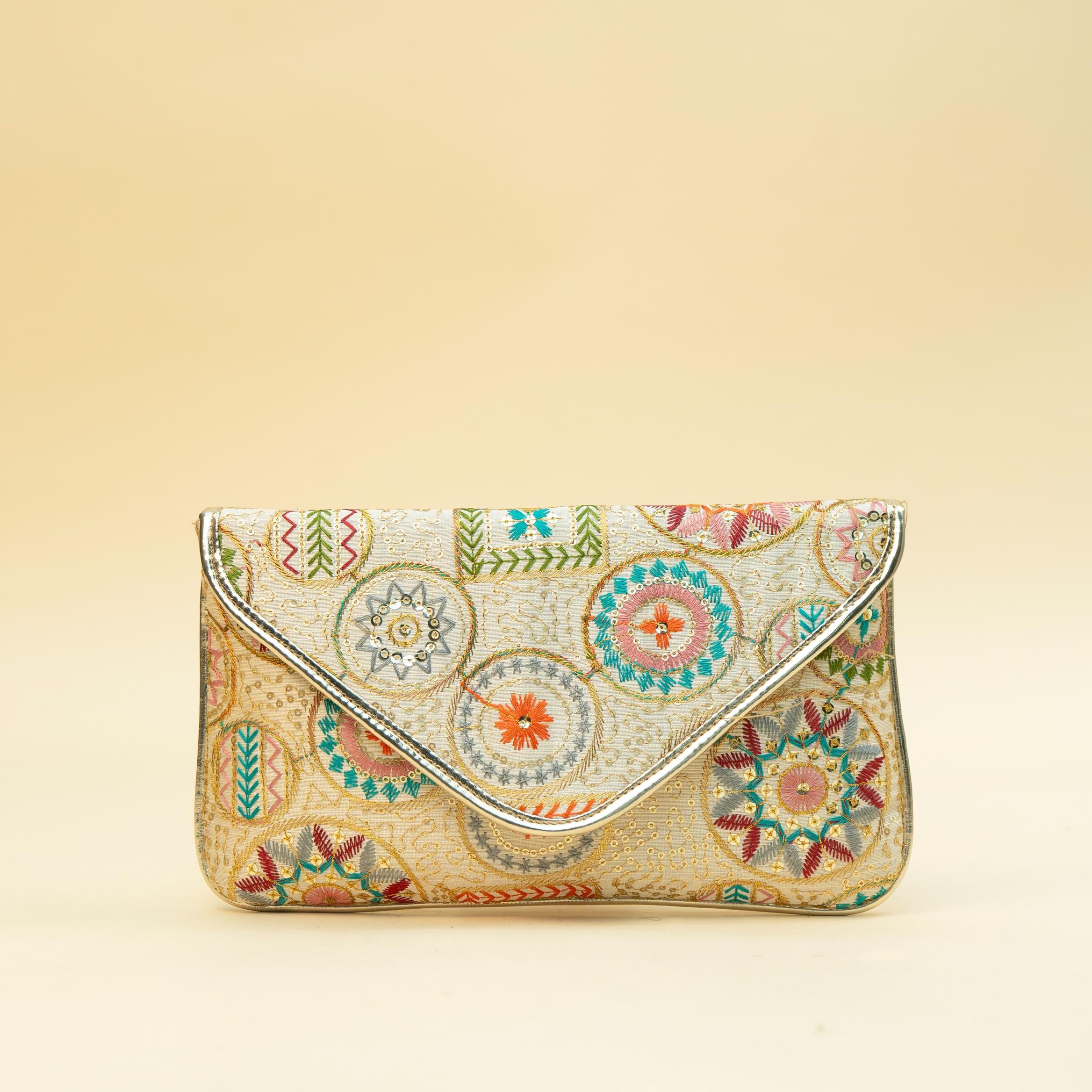 Heirloom Stitch Clutch