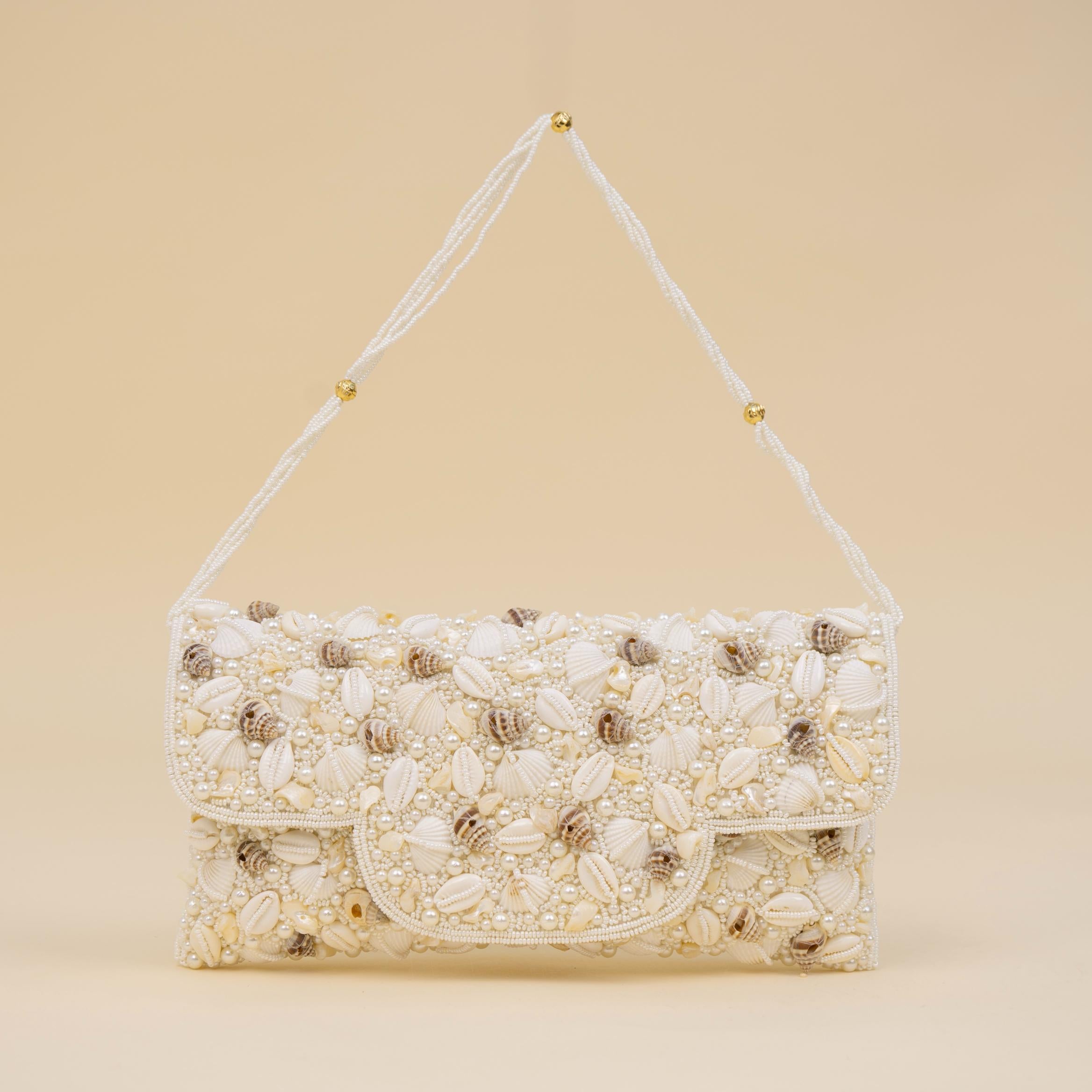 Ocean Treasure Honeycomb Clutch
