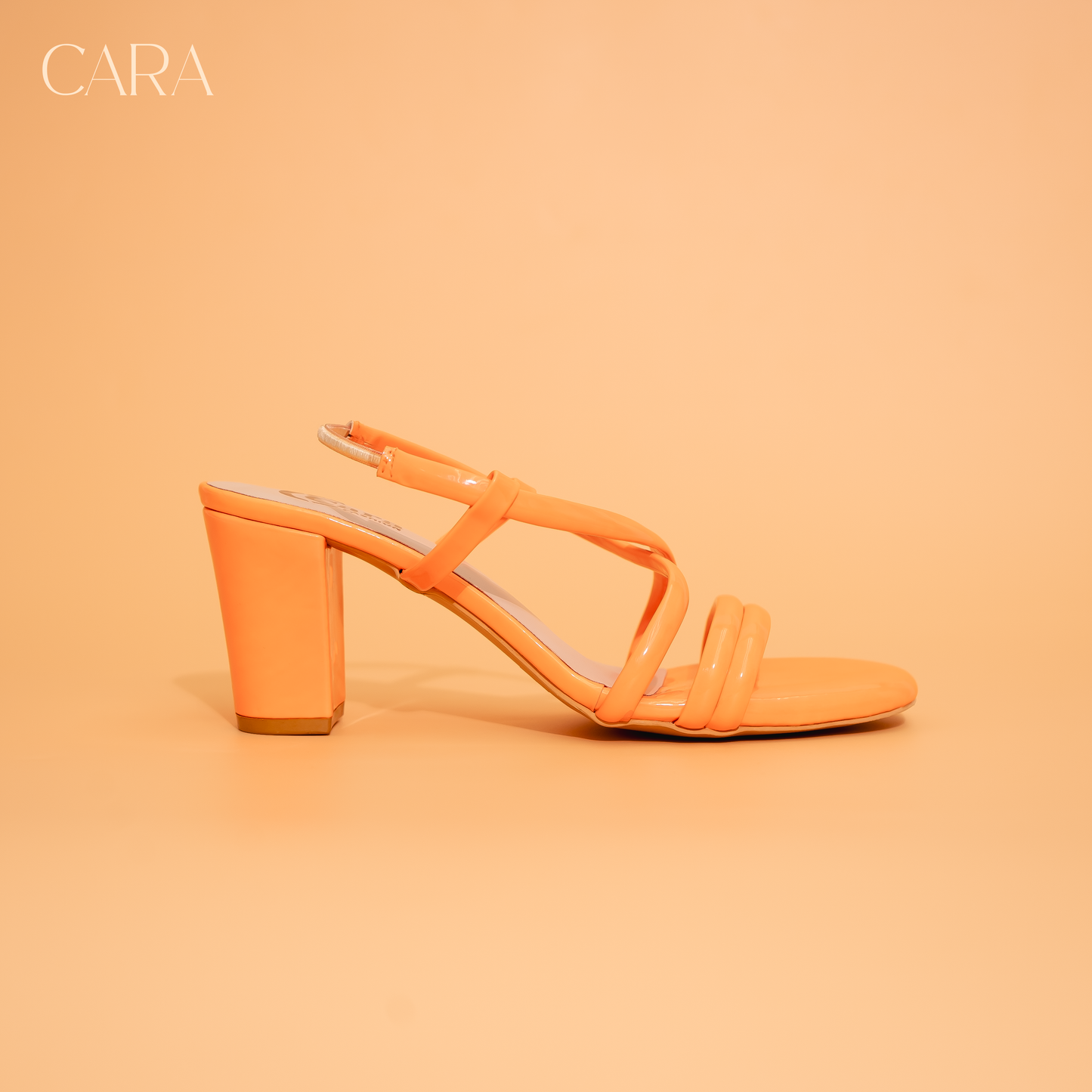 Neon Orange cool heels