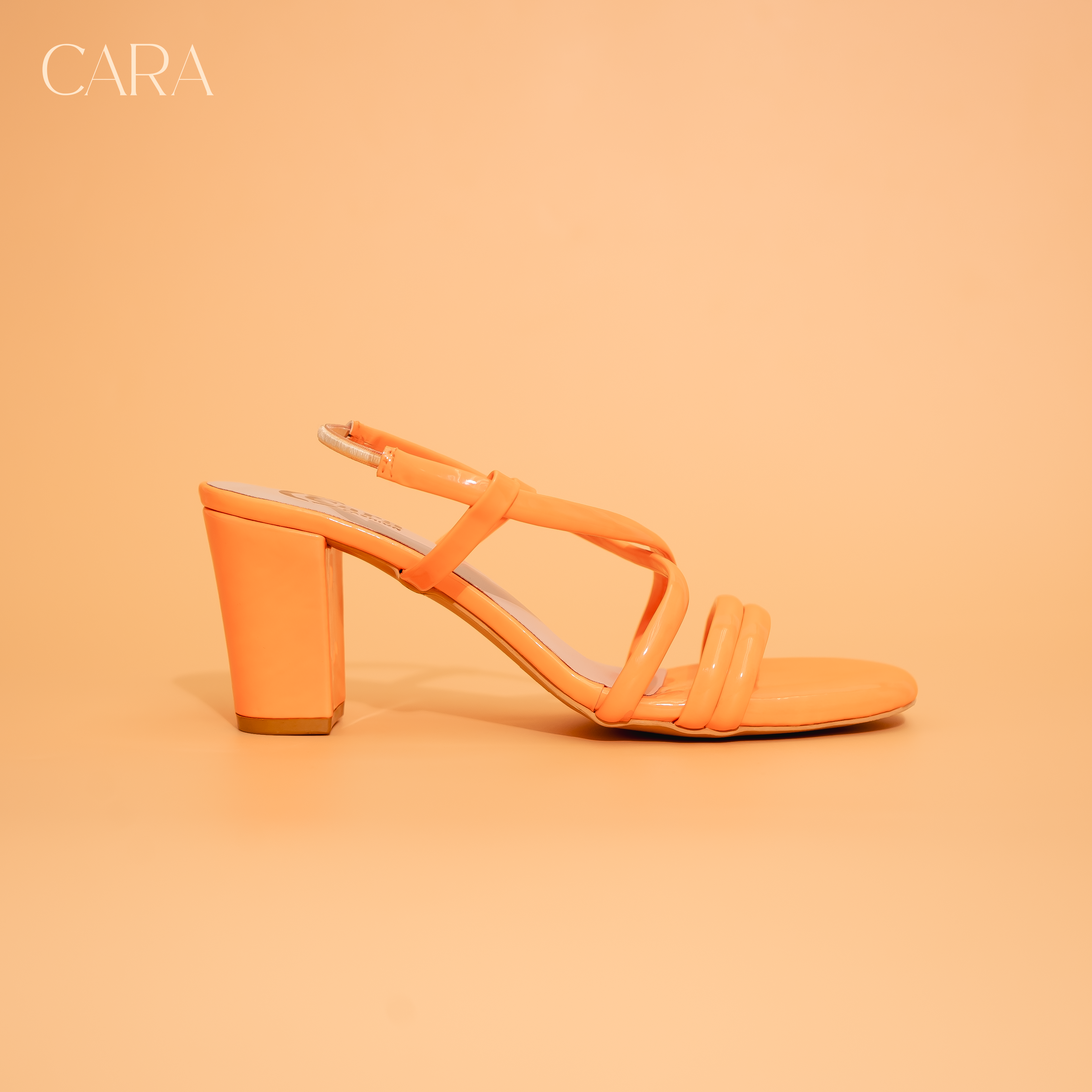 Neon Orange cool heels