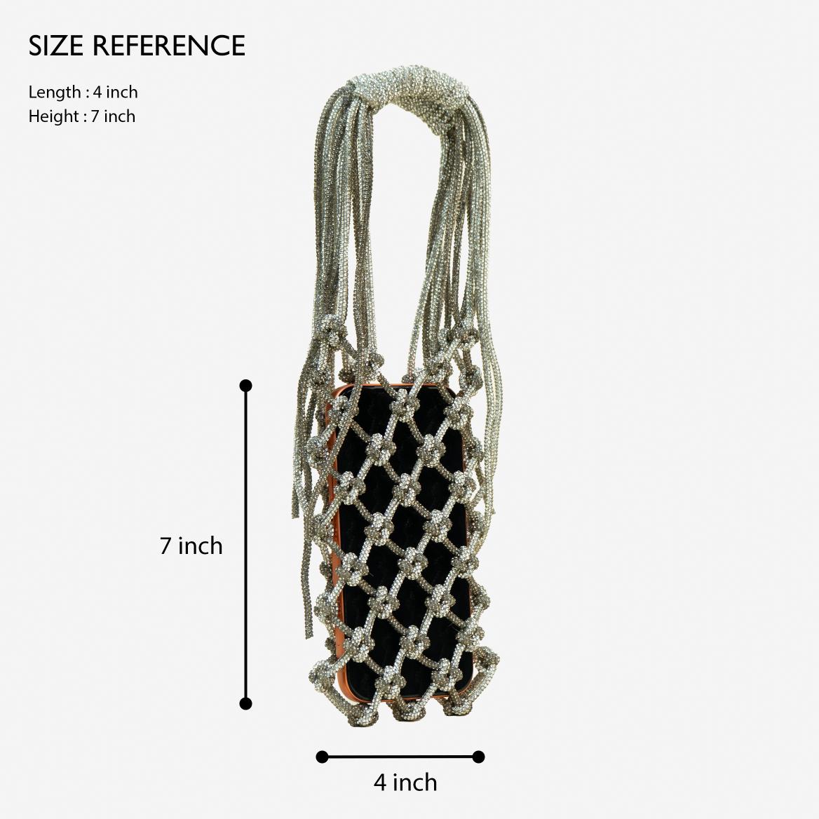 Sparkle Cord Luxe Mobile Sling