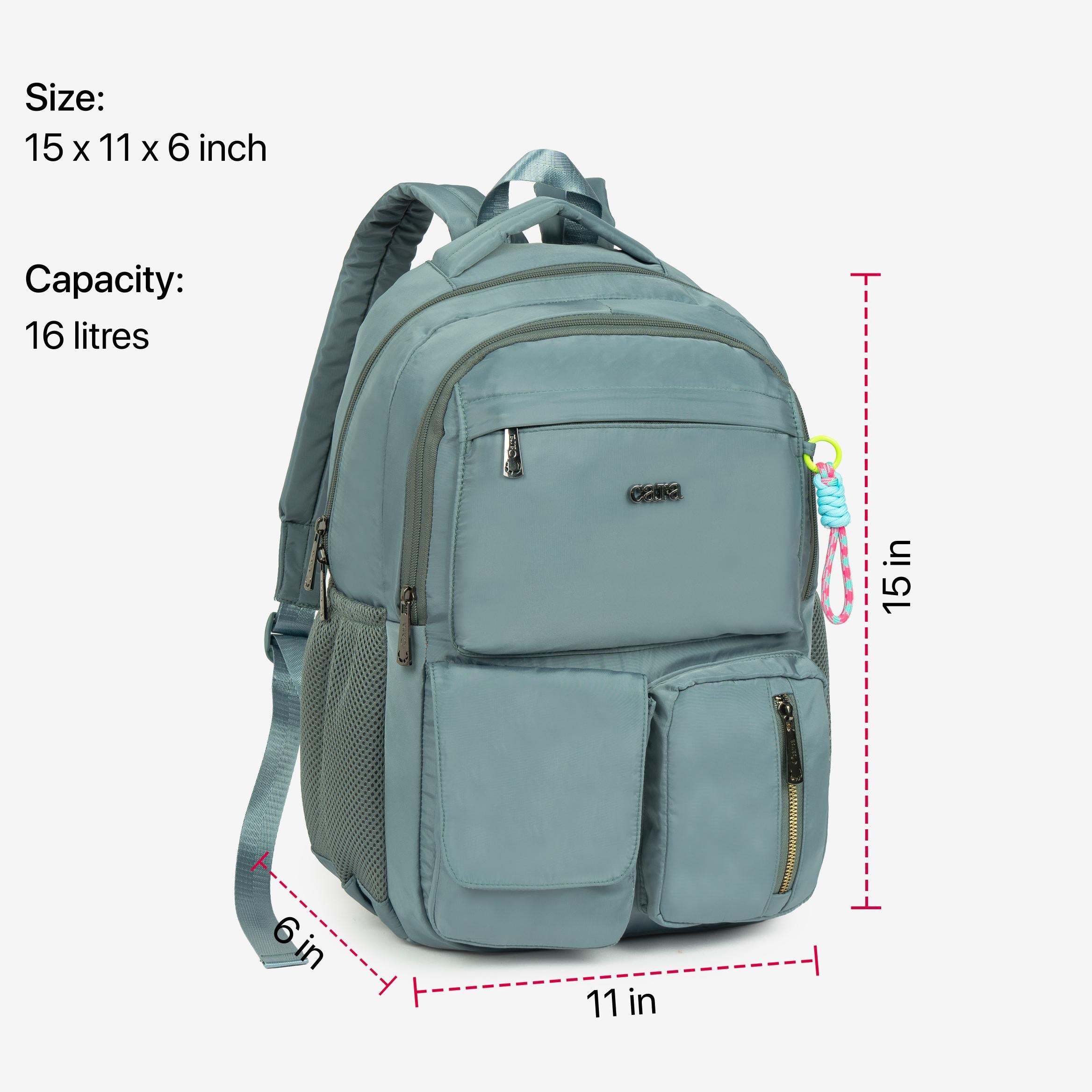 Minimalist Grid Backpack