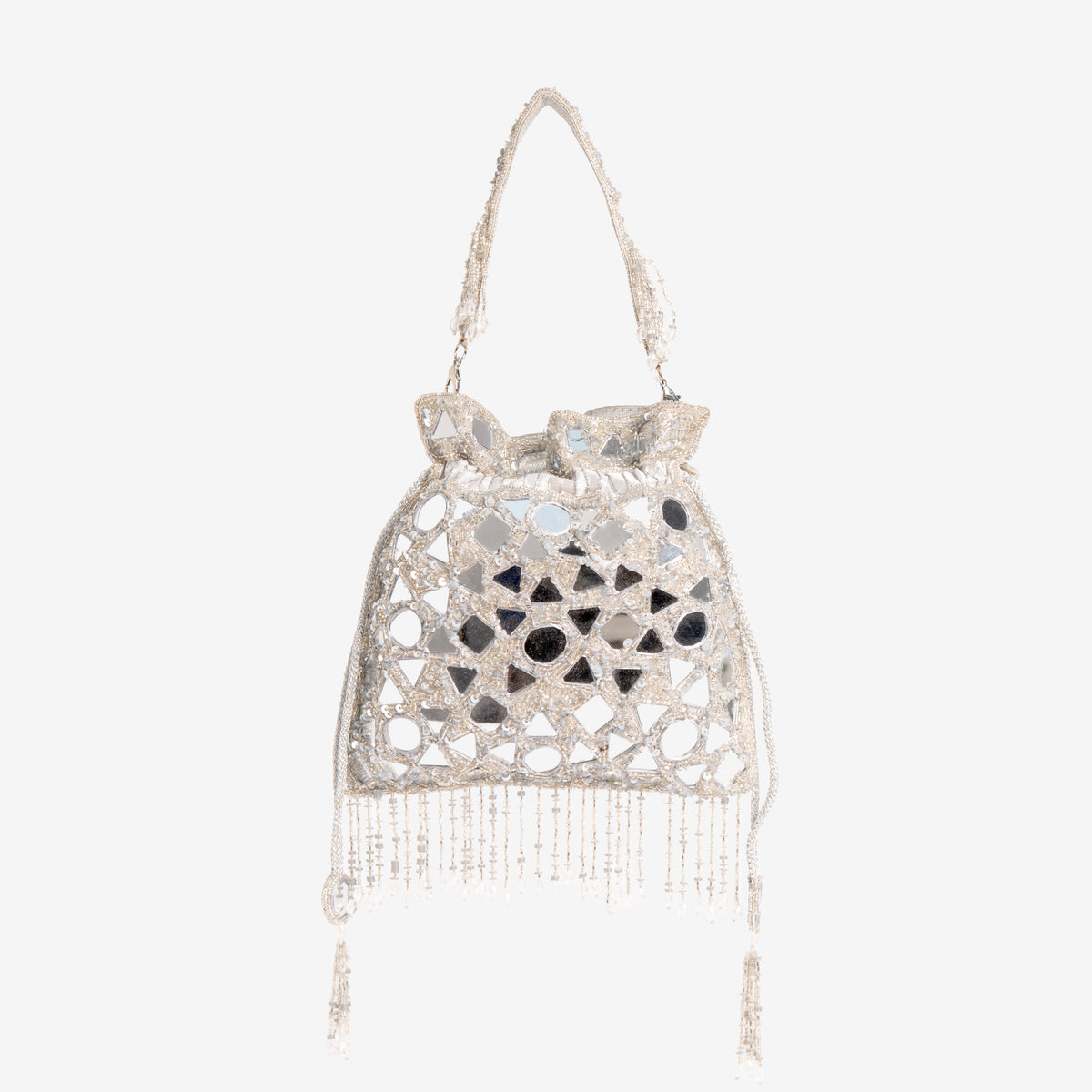 Reflective Beads potli| cara