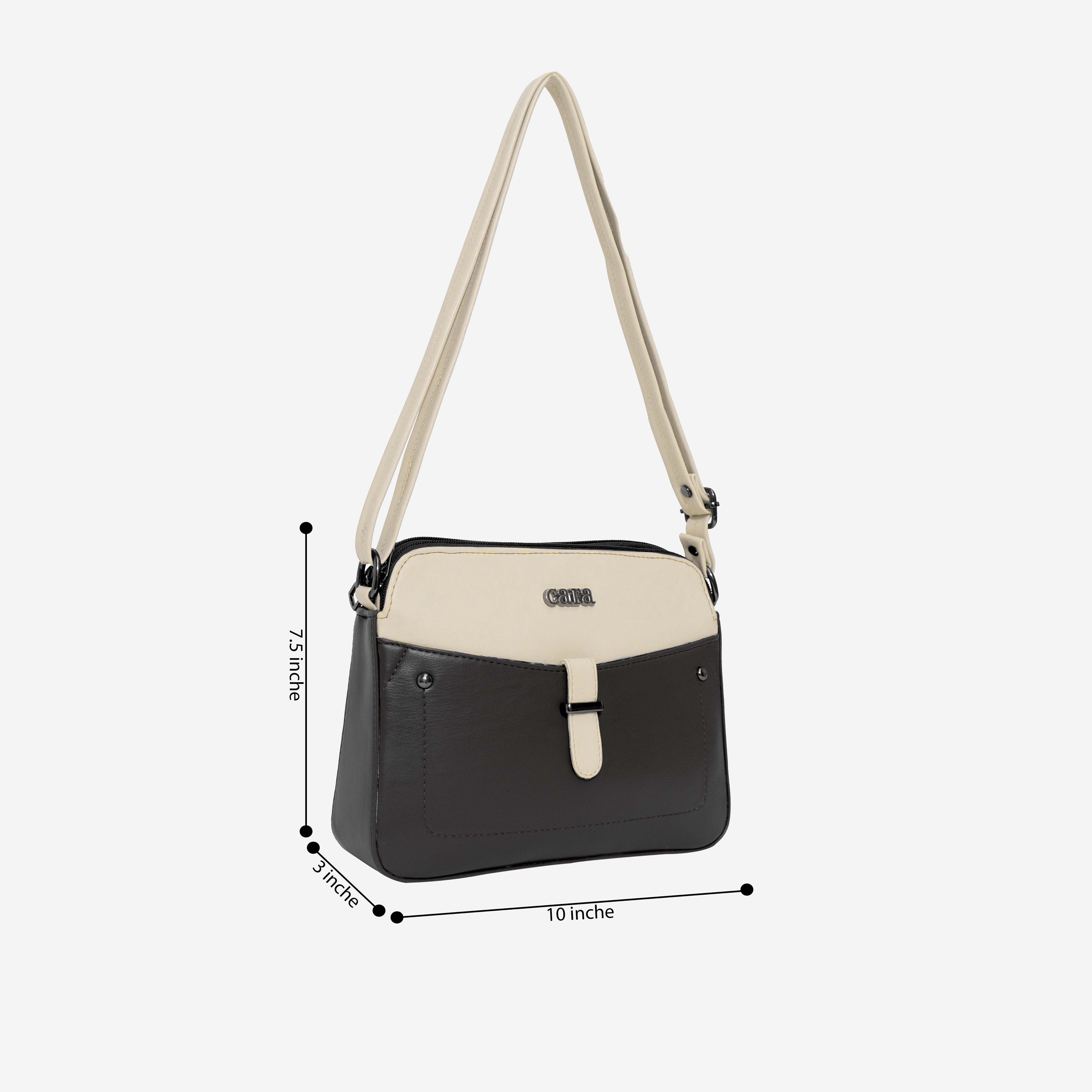 BLACK Chic Crossbody Charm  I Cara