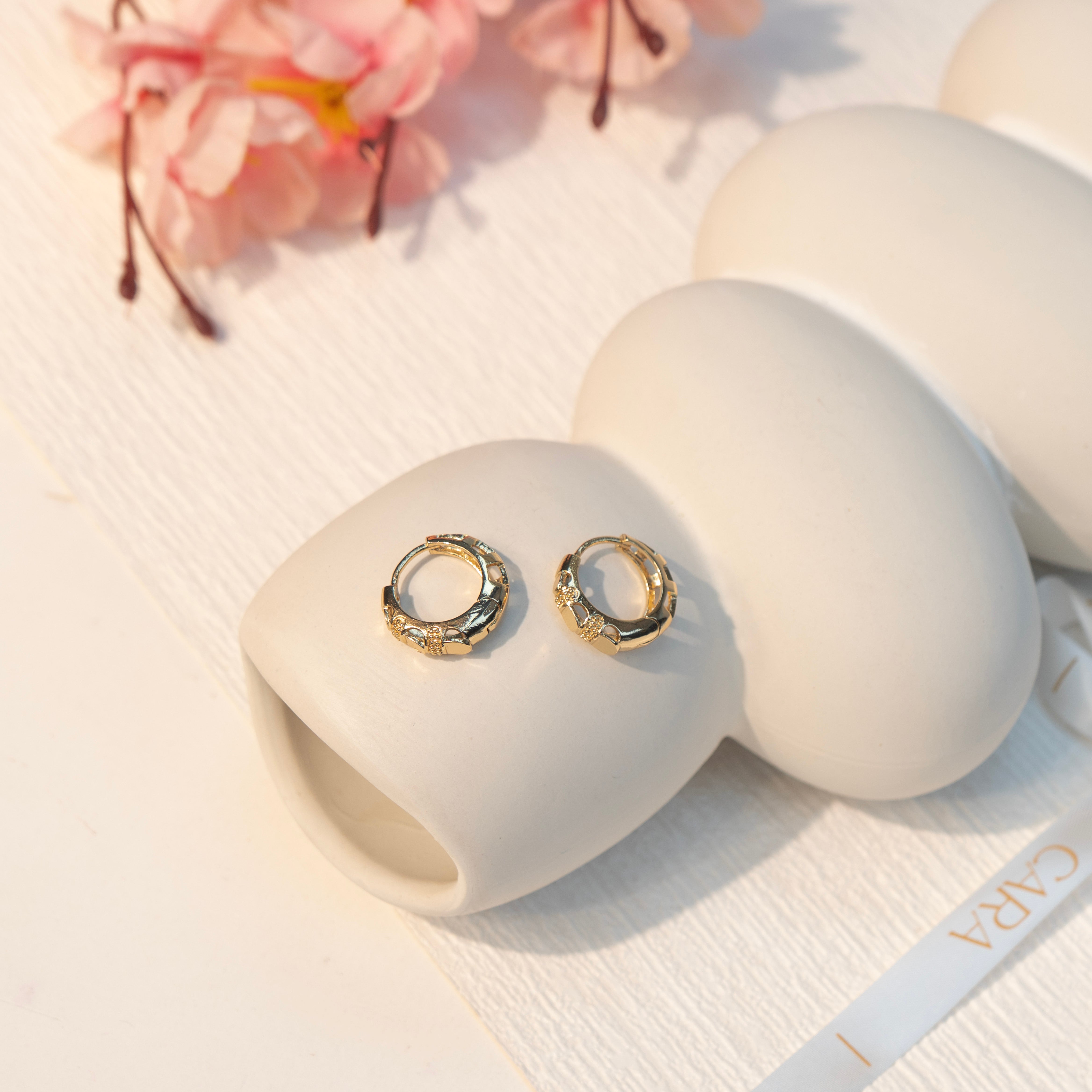 Golden Loop Earrings