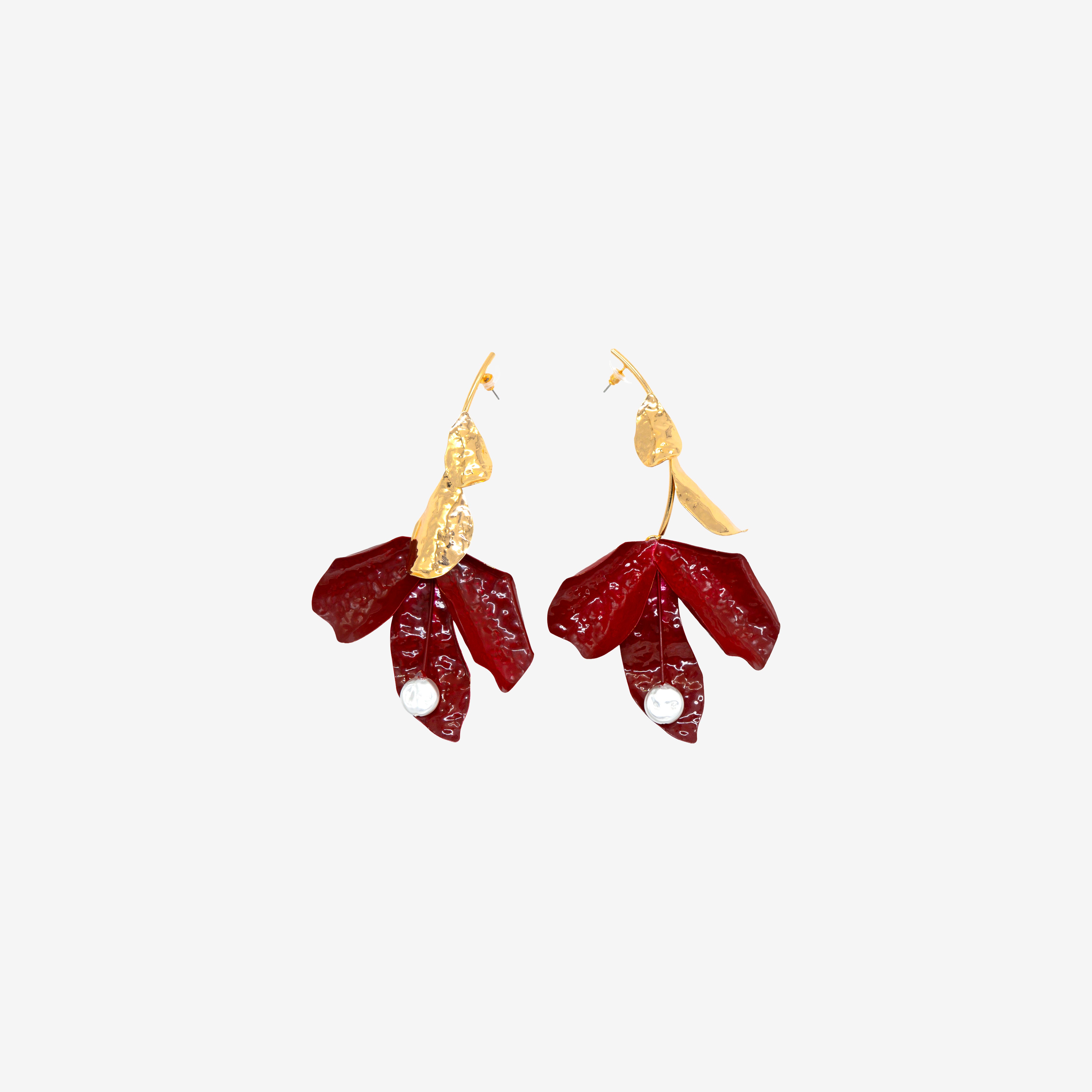 Aurum Leaf Earrings